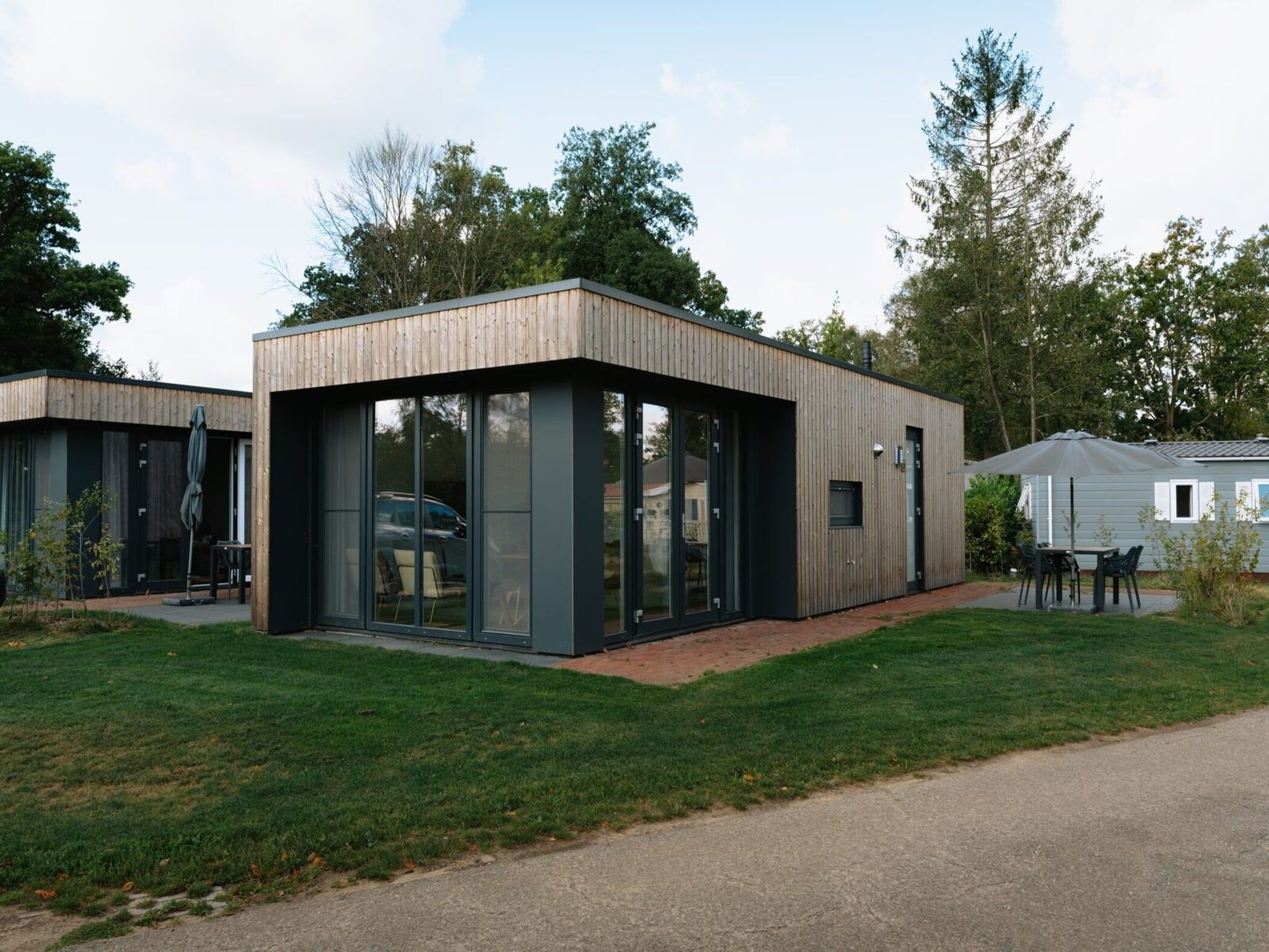 De buitenkant van Vakantiepark Mölke 36 in Zuna