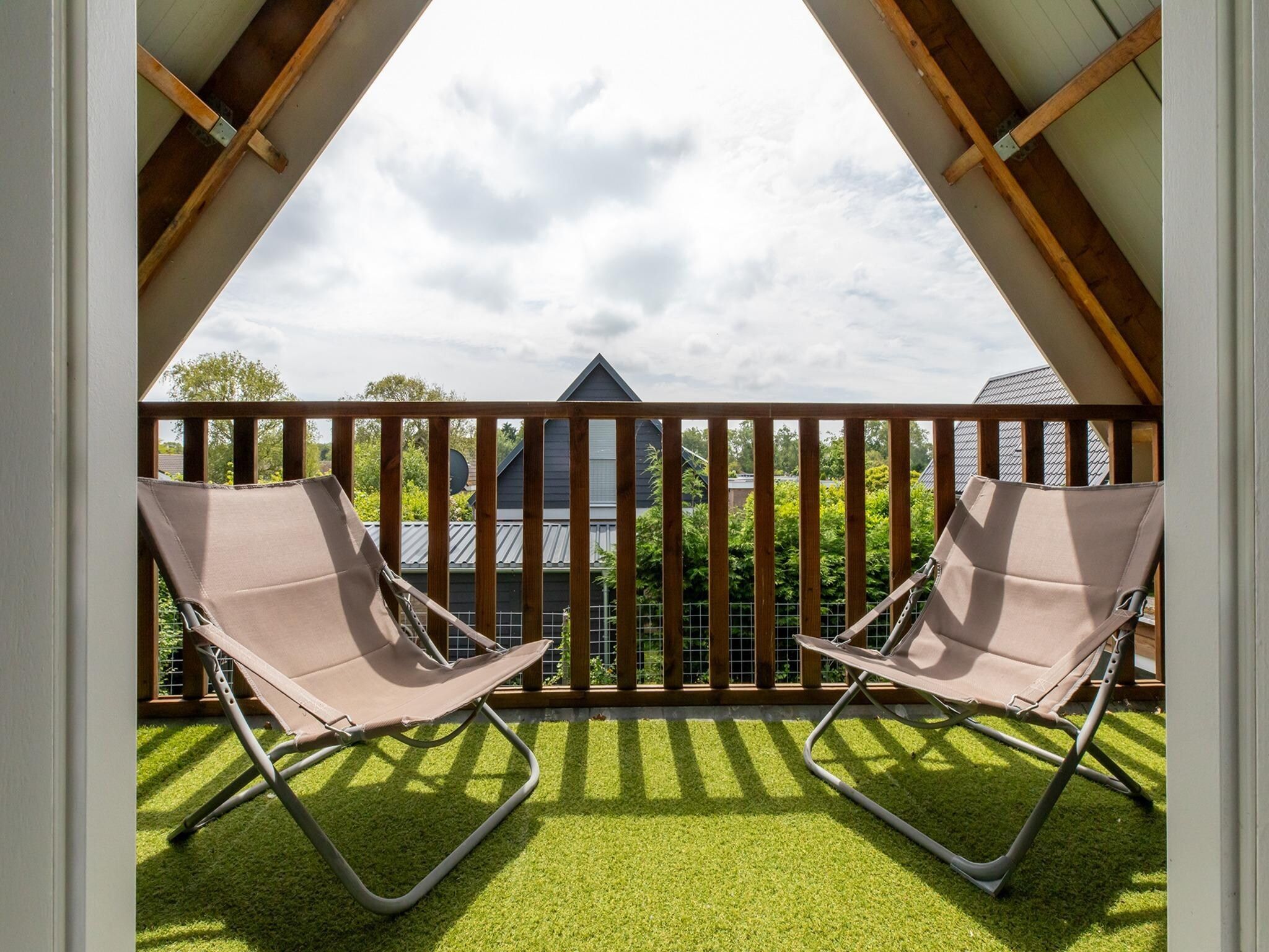 Het terras van Vakantiewoning - Horizon 14  Renesse in Renesse