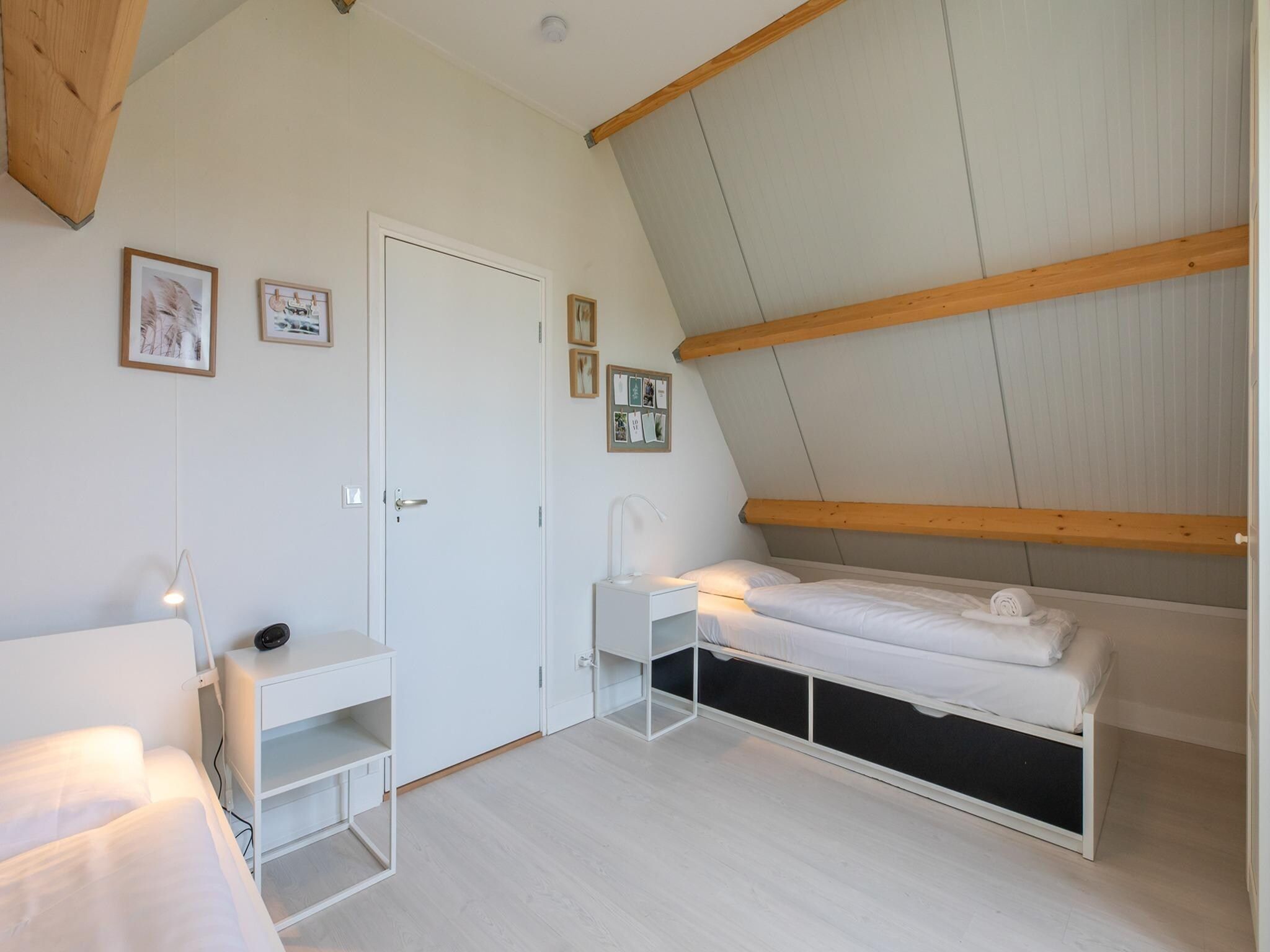 Een slaapkamer van Vakantiewoning - Horizon 14  Renesse in Renesse