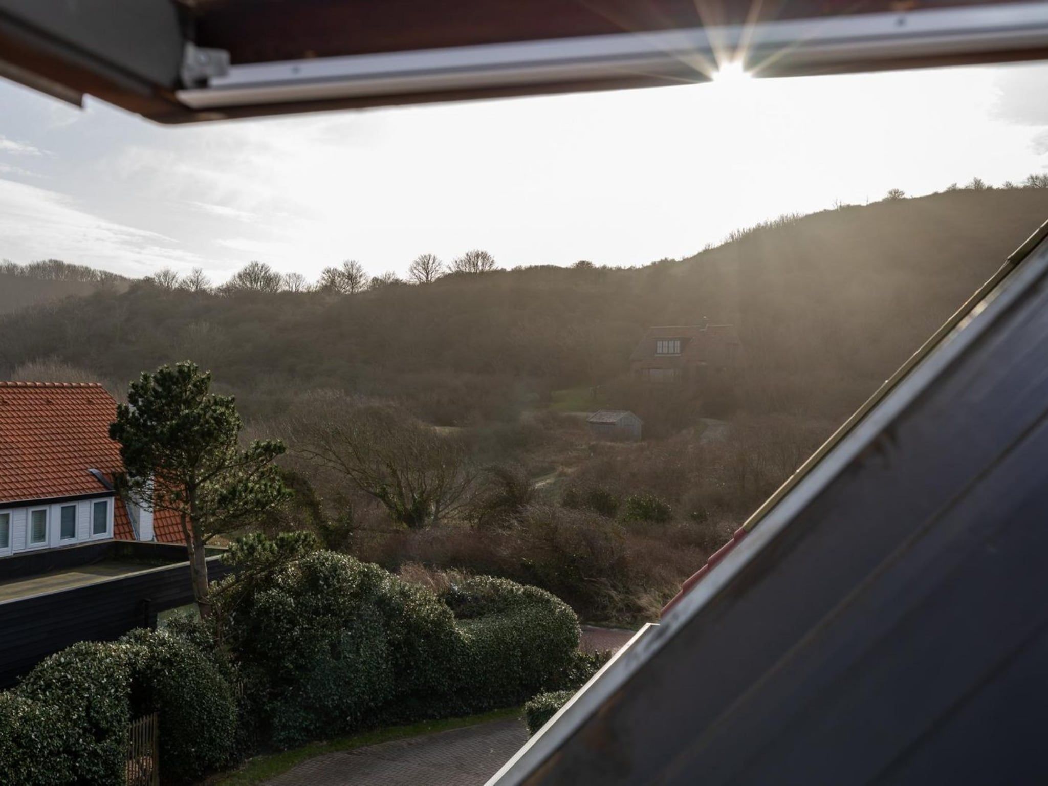 Het uitzicht vanaf Duinweg 117-14 in Zoutelande
