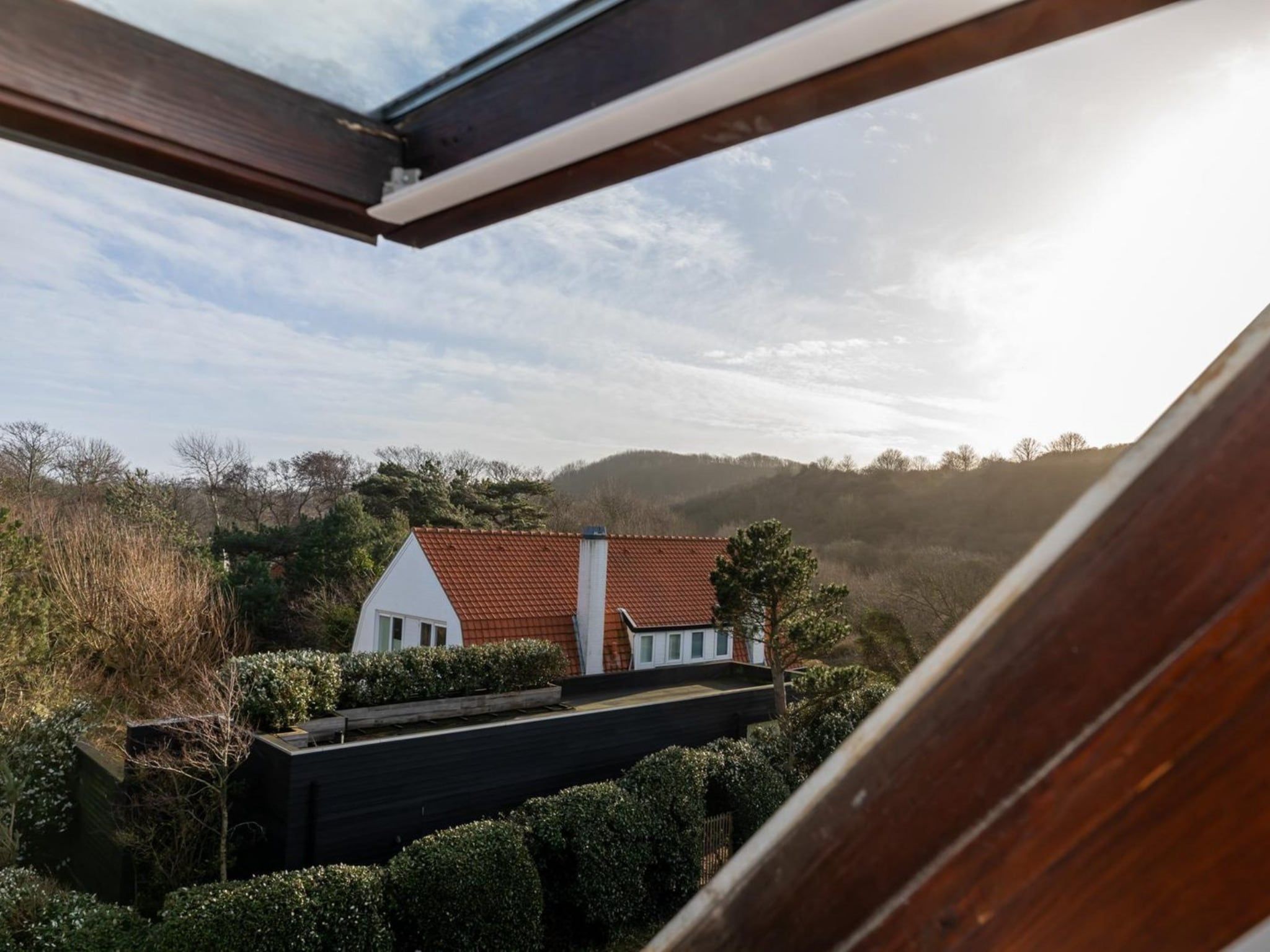 Het uitzicht vanaf Duinweg 117-14 in Zoutelande