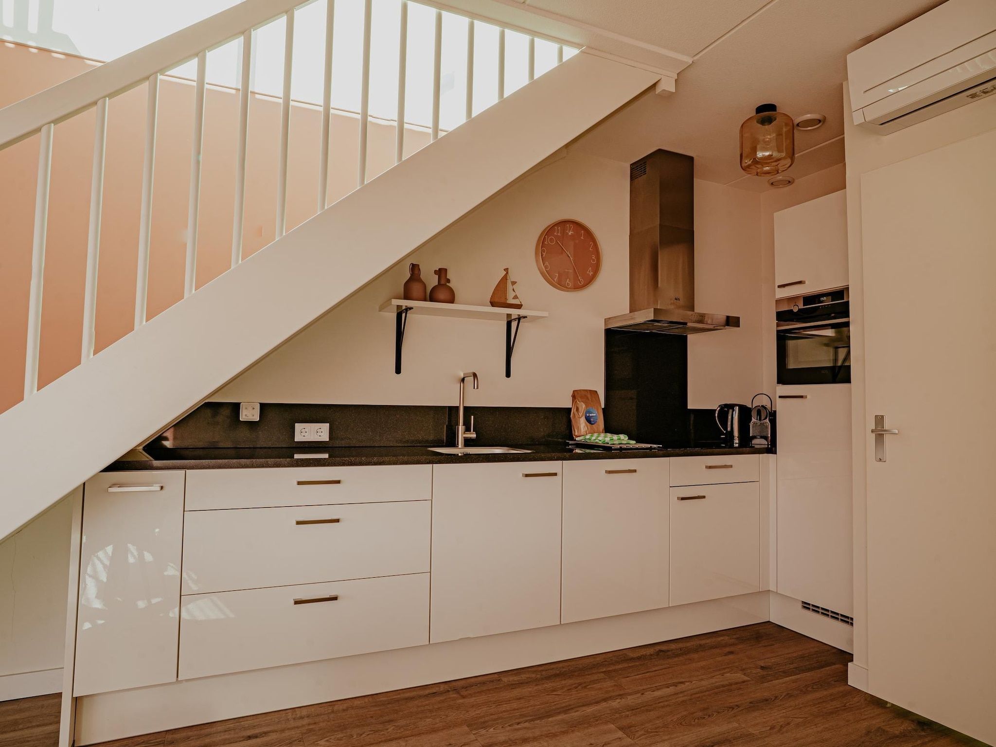 De keuken van Waterpark de Meerparel 14 in Uitgeest