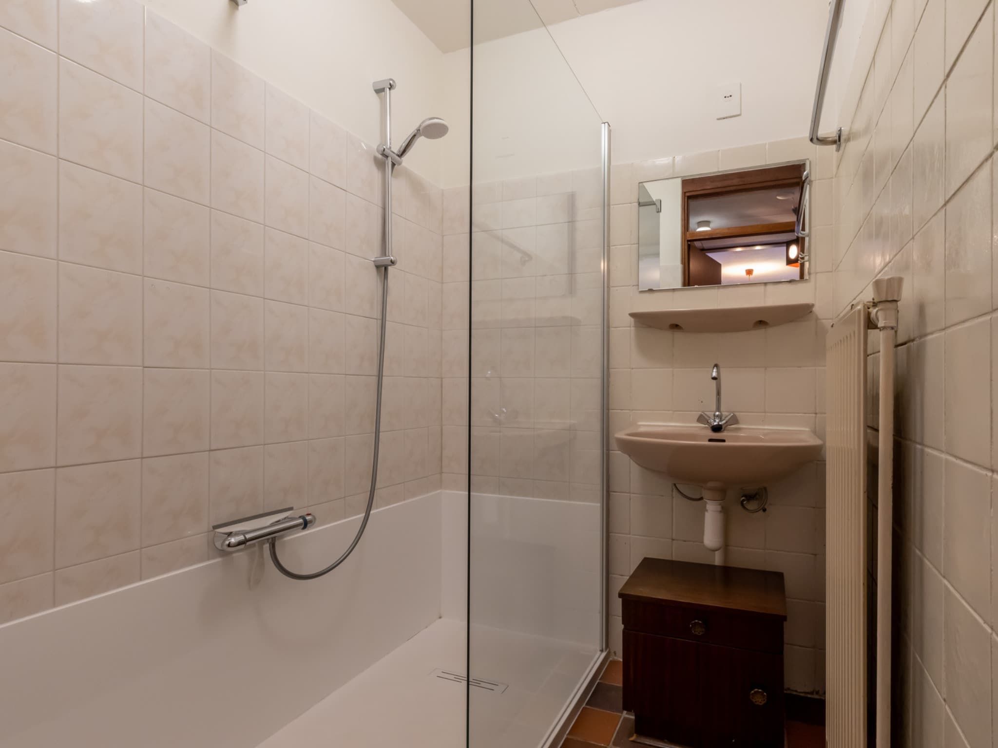 De badkamer van Nescio in Veere