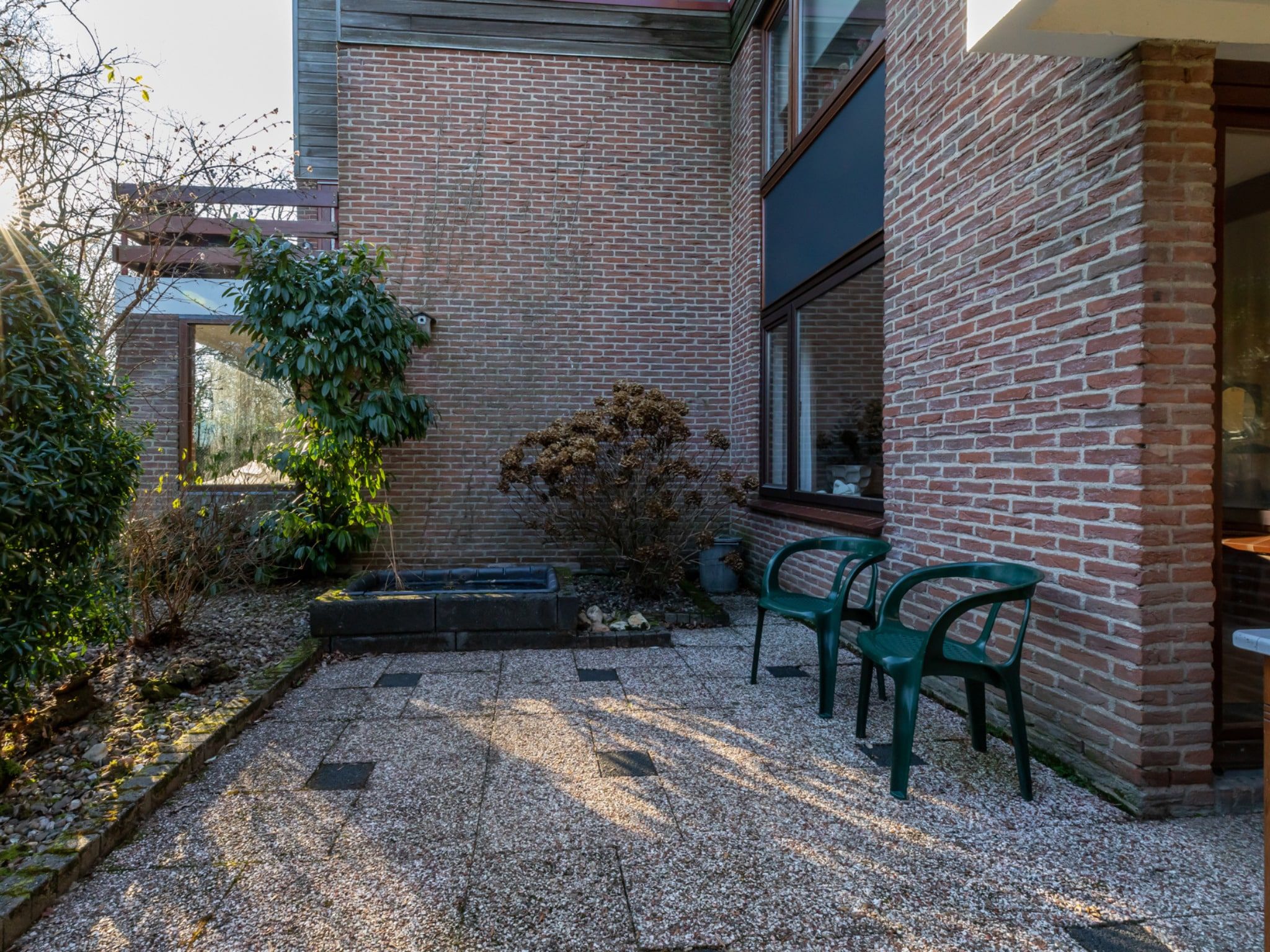 Het terras van Nescio in Veere