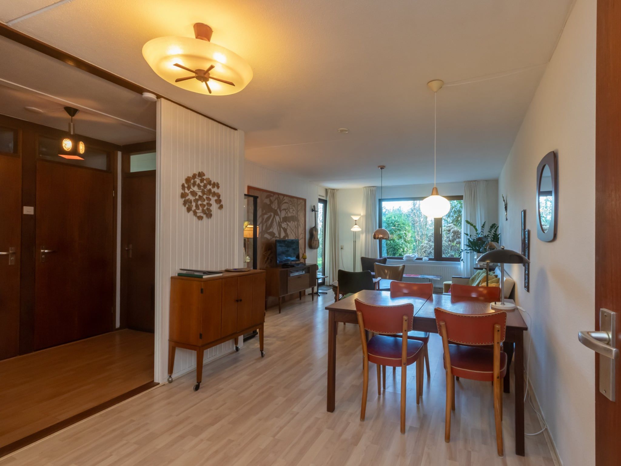 De woonkamer van Nescio in Veere