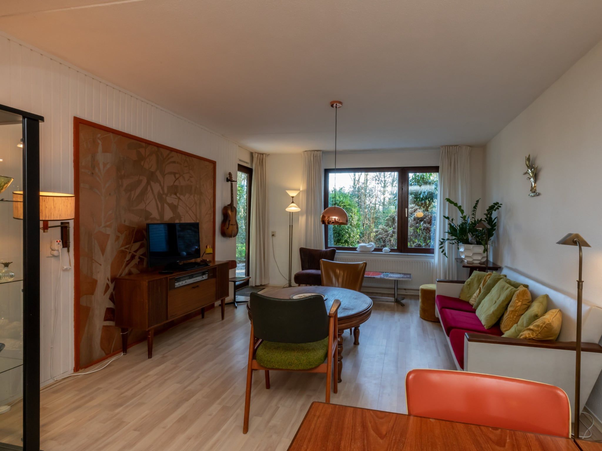 De woonkamer van Nescio in Veere