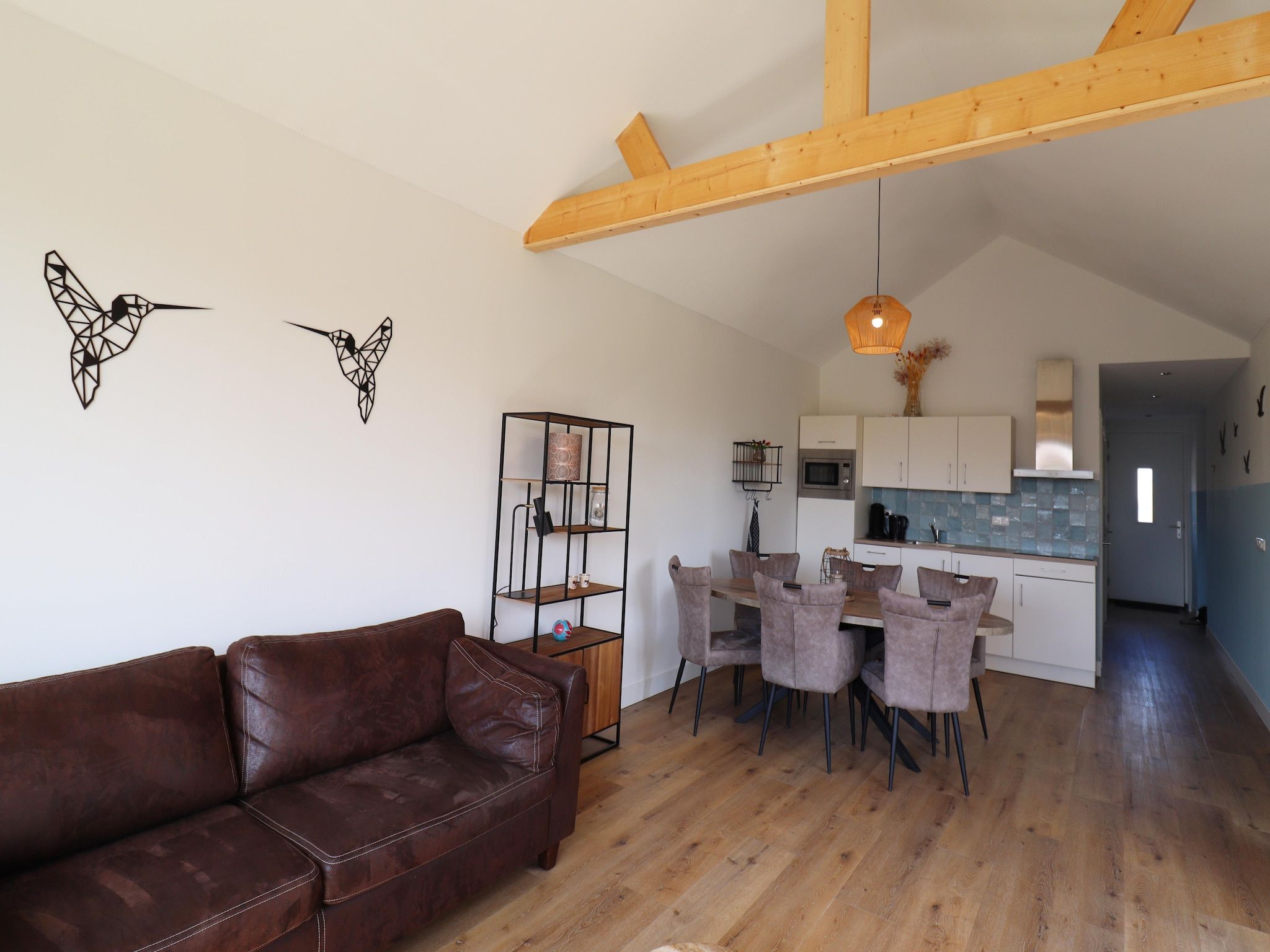 De woonkamer van Grote Siege 44 in Anjum