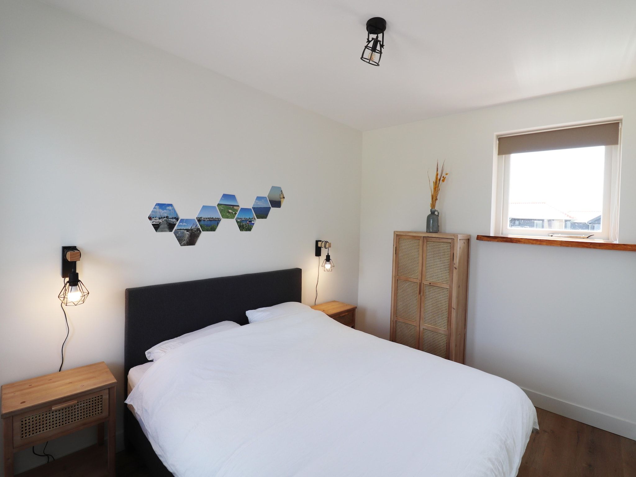 Een slaapkamer van Grote Siege 44 in Anjum