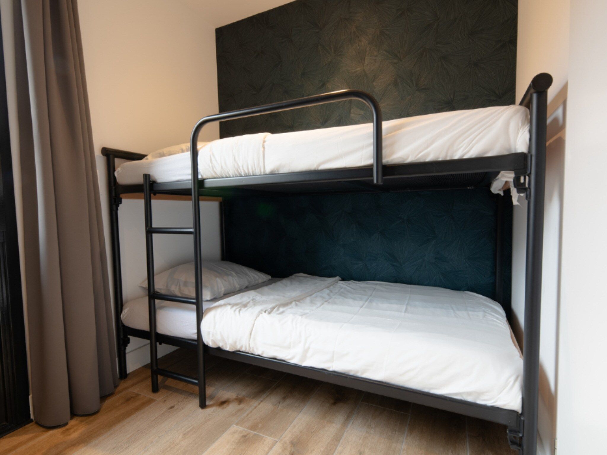 Een slaapkamer van 6 pers Welness huis 14 in Zevenhuizen