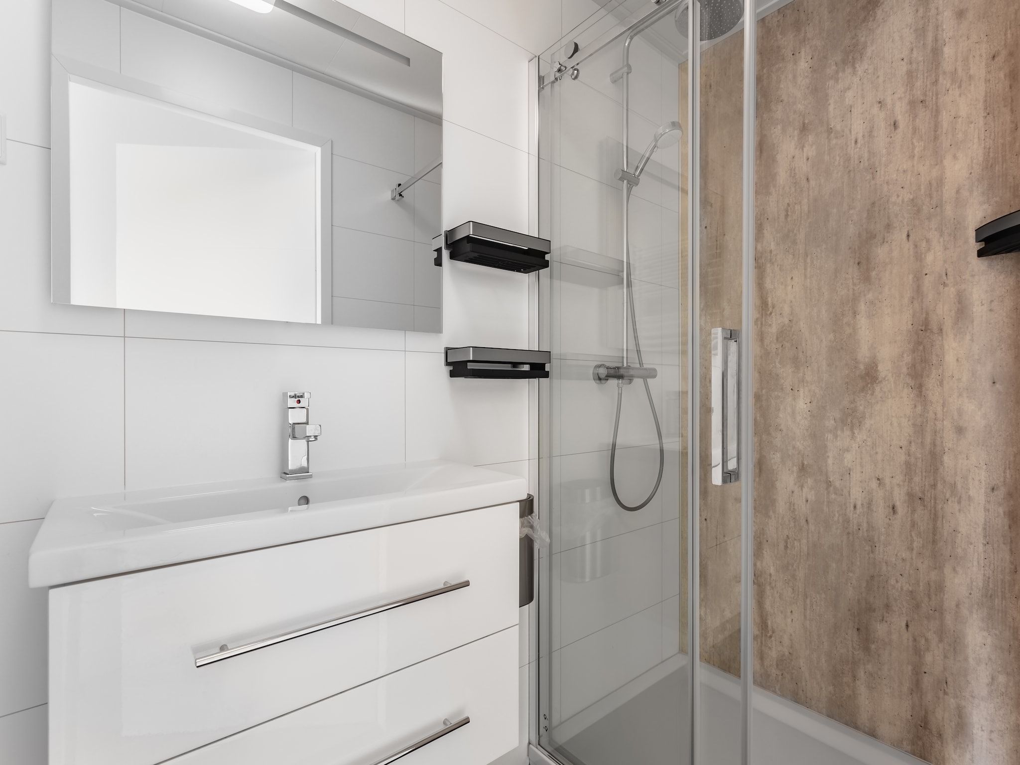 De badkamer van Water Resort Oosterschelde 80 in Wemeldinge