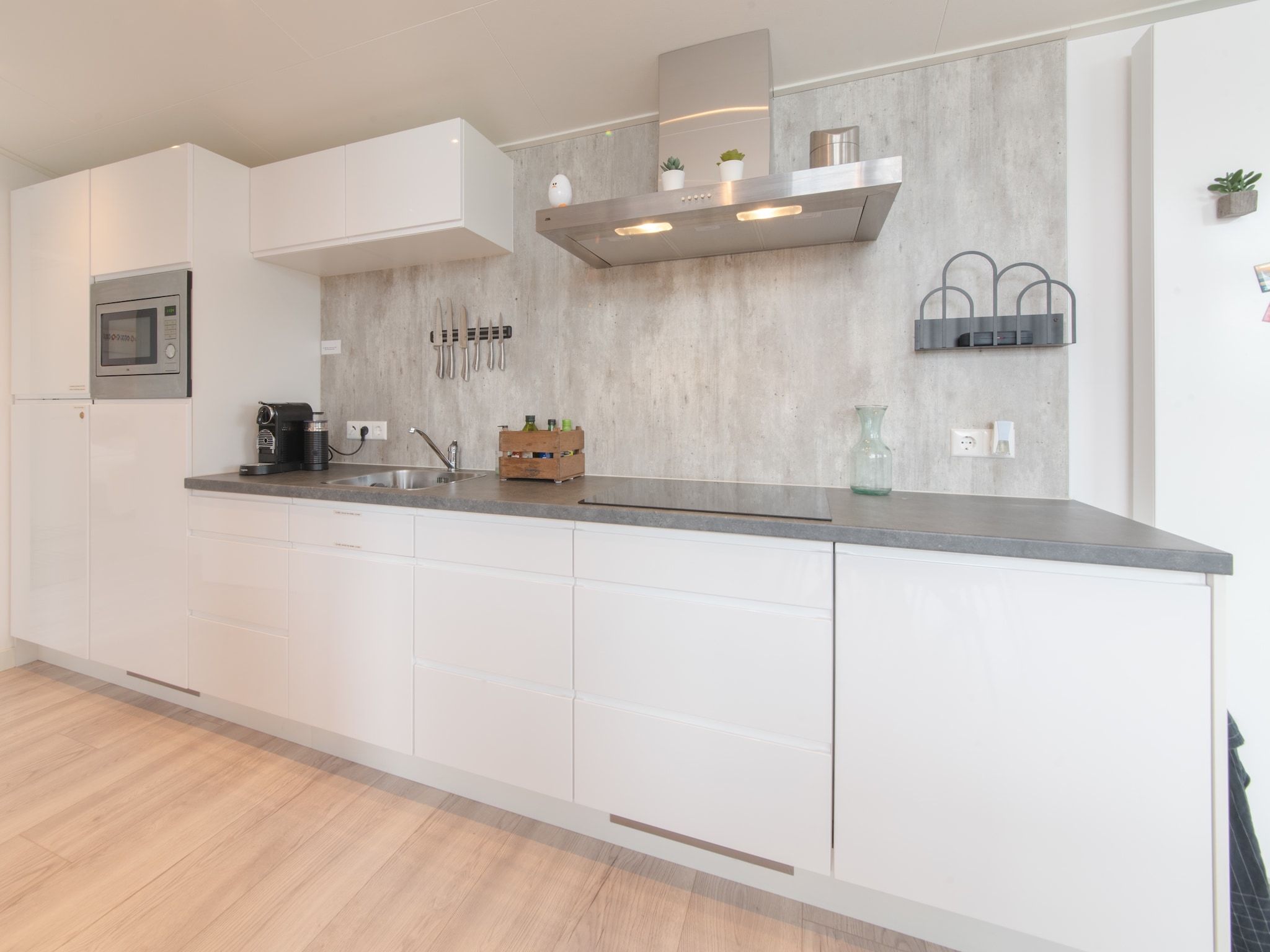 De keuken van Water Resort Oosterschelde 34 in Wemeldinge