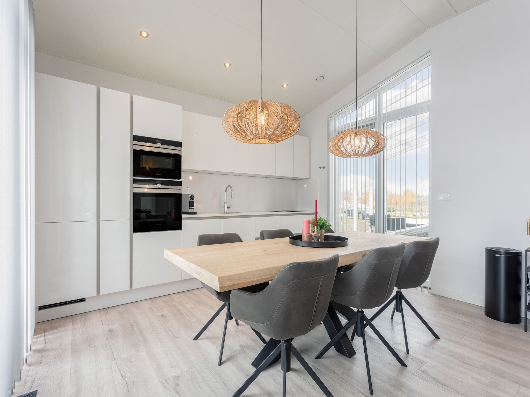 De keuken van Water Resort Oosterschelde 12 in Wemeldinge