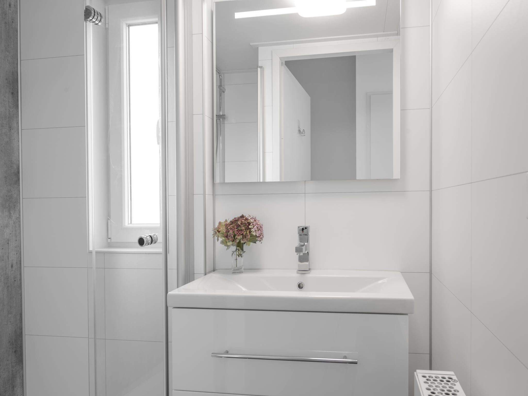 De badkamer van Water Resort Oosterschelde 28 in Wemeldinge