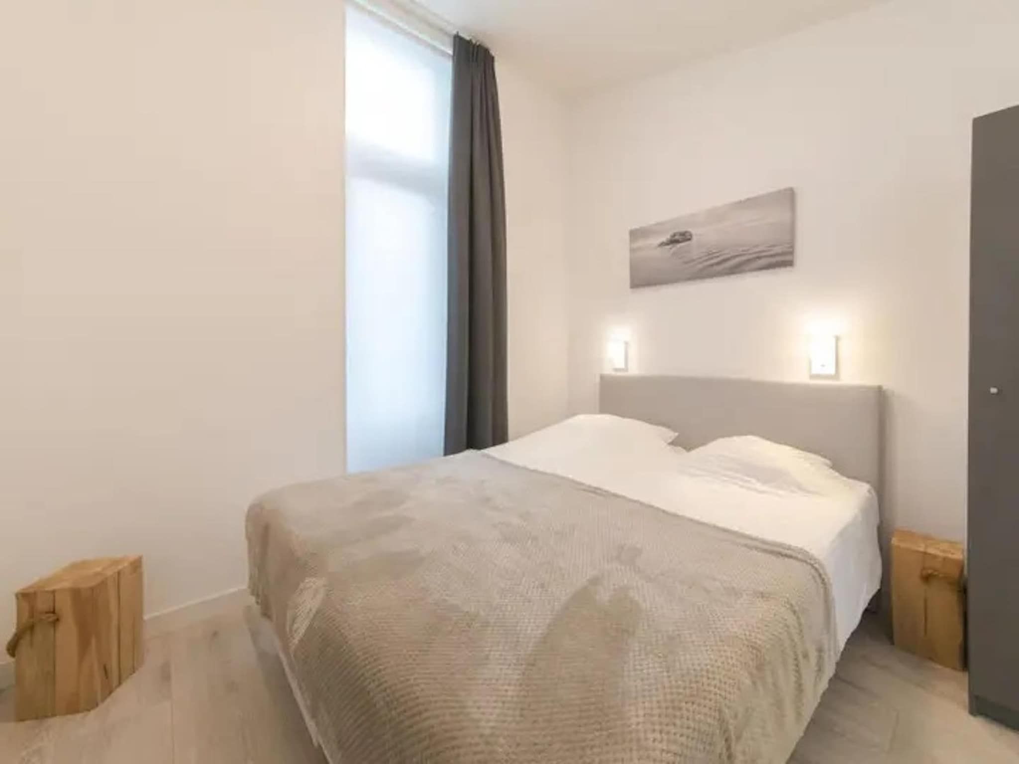 Een slaapkamer van Water Resort Oosterschelde 18A in Wemeldinge