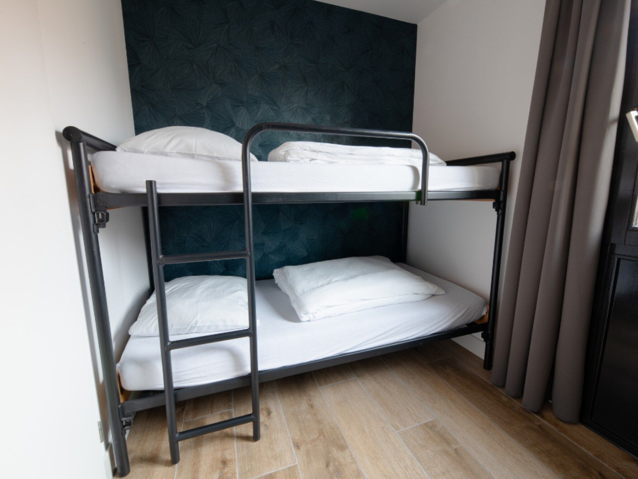 Een slaapkamer van 6 pers Welness huis 85 in Zevenhuizen