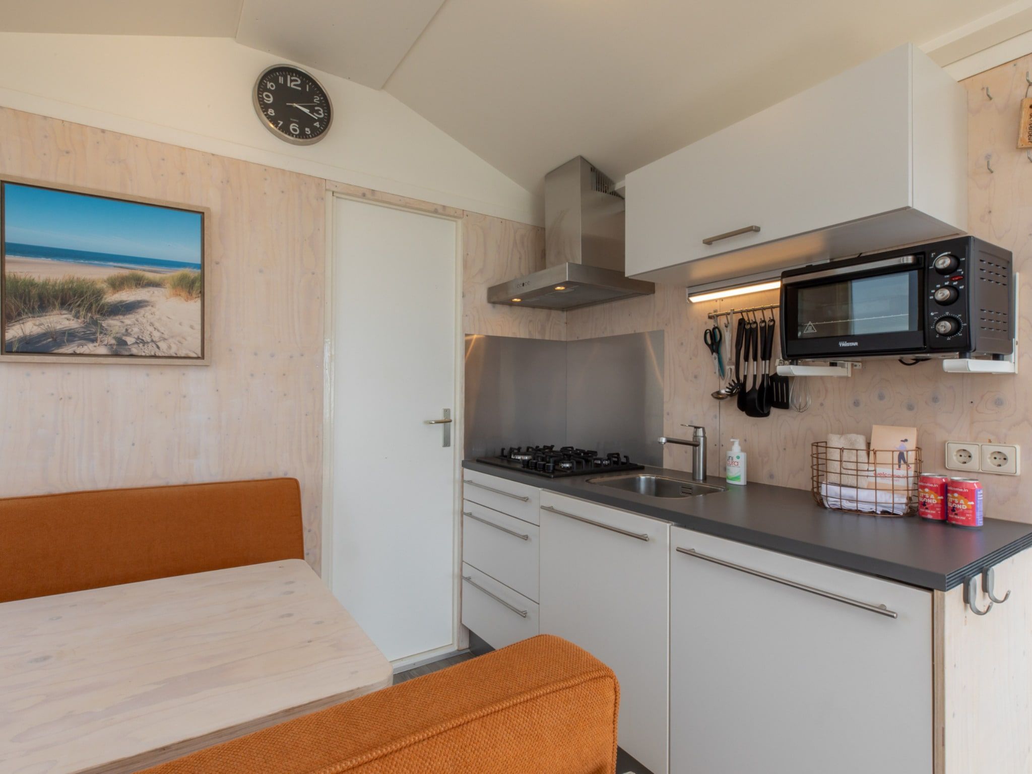 De keuken van Strand Dishoek 345/346 in Dishoek