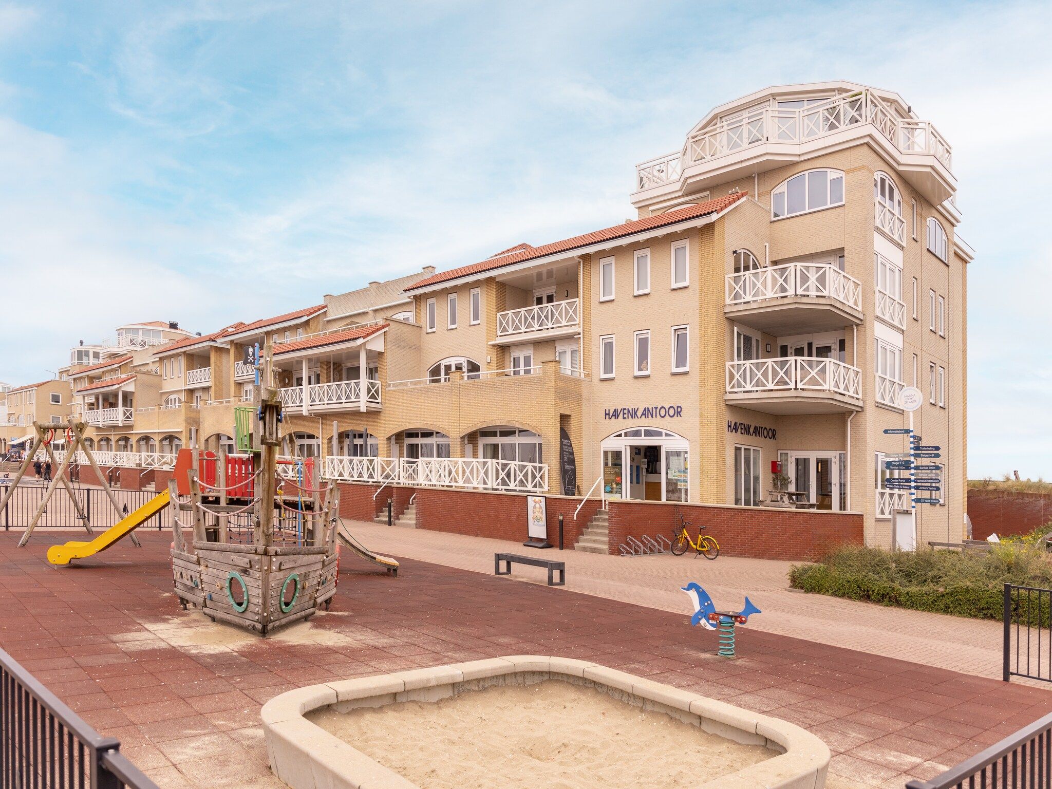 Parkfaciliteiten bij Marina Port Zélande 2 in Ouddorp