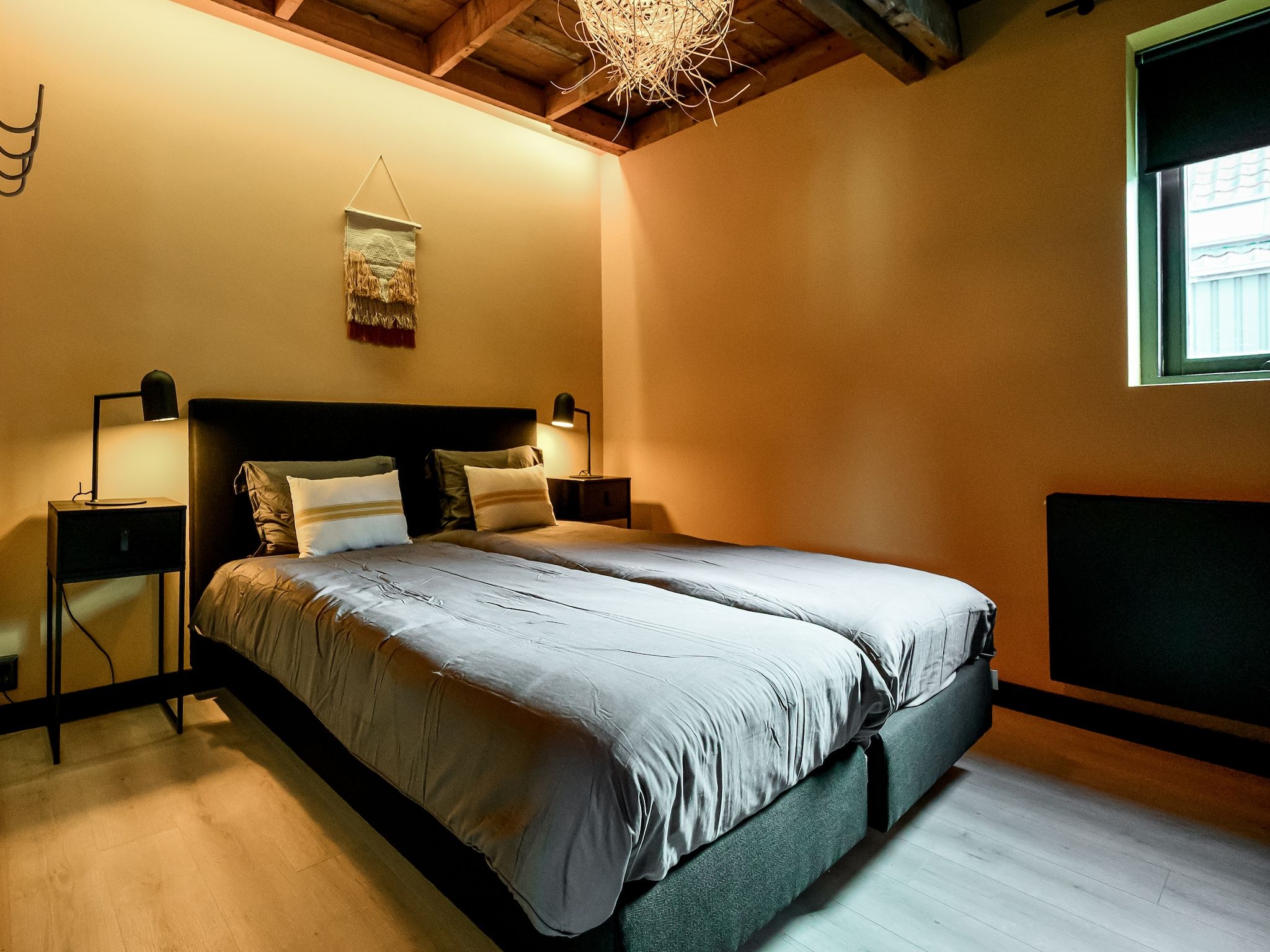 Een slaapkamer van Loft Loopuyt in Julianadorp