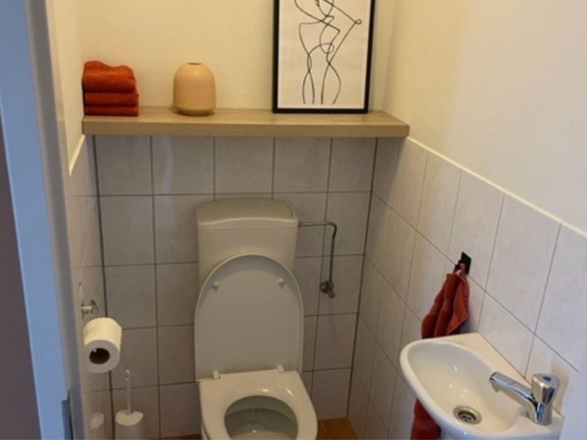 De badkamer van Premium bungalow – max 4 personen – nummer 107 in Zevenhuizen