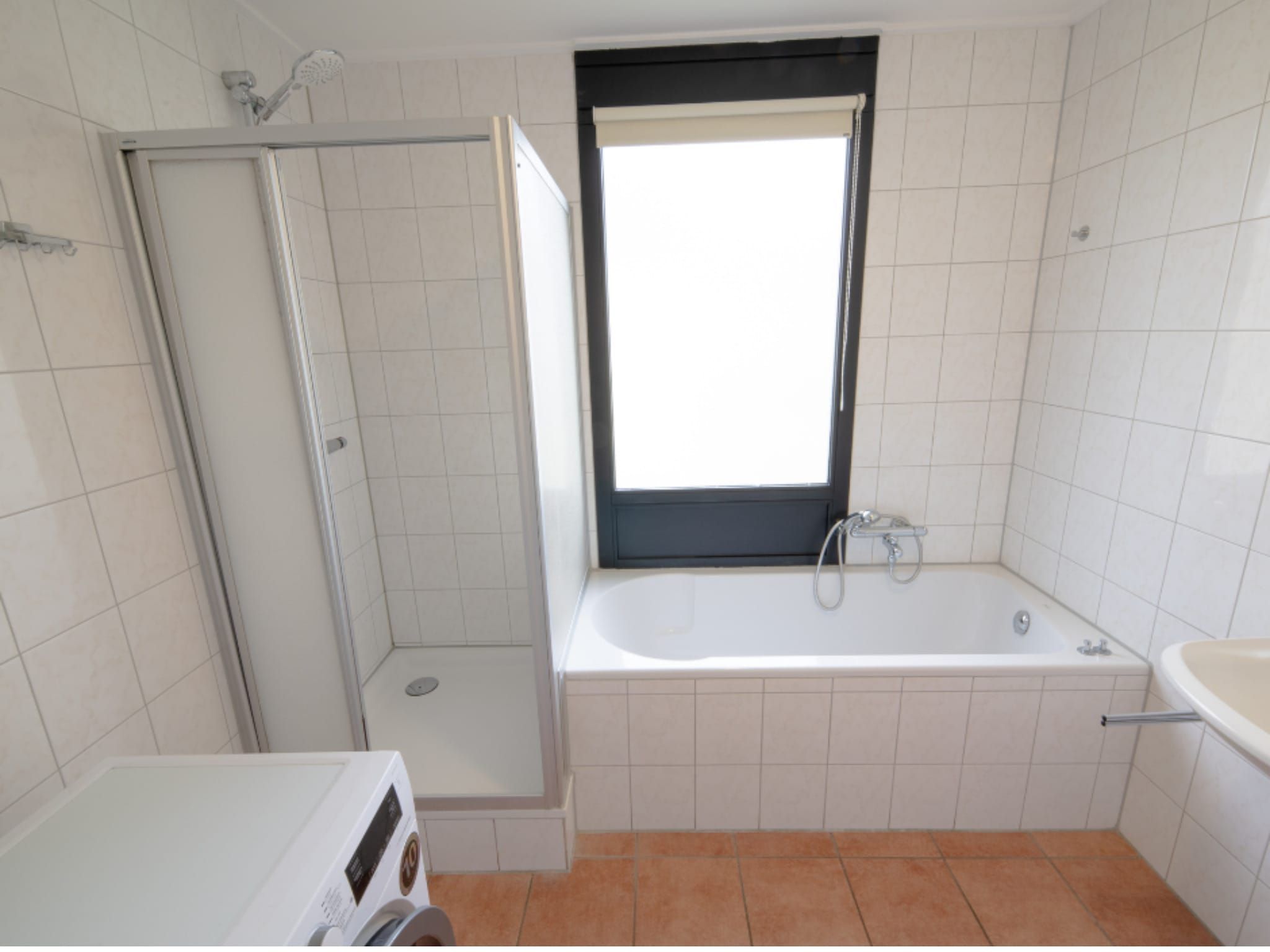 De badkamer van Premium bungalow – max 6 personen – Nummer 109 in Zevenhuizen