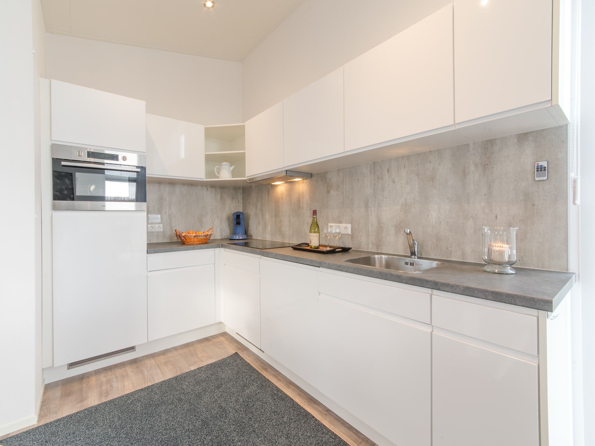 De keuken van Water Resort Oosterschelde 38 in Wemeldinge