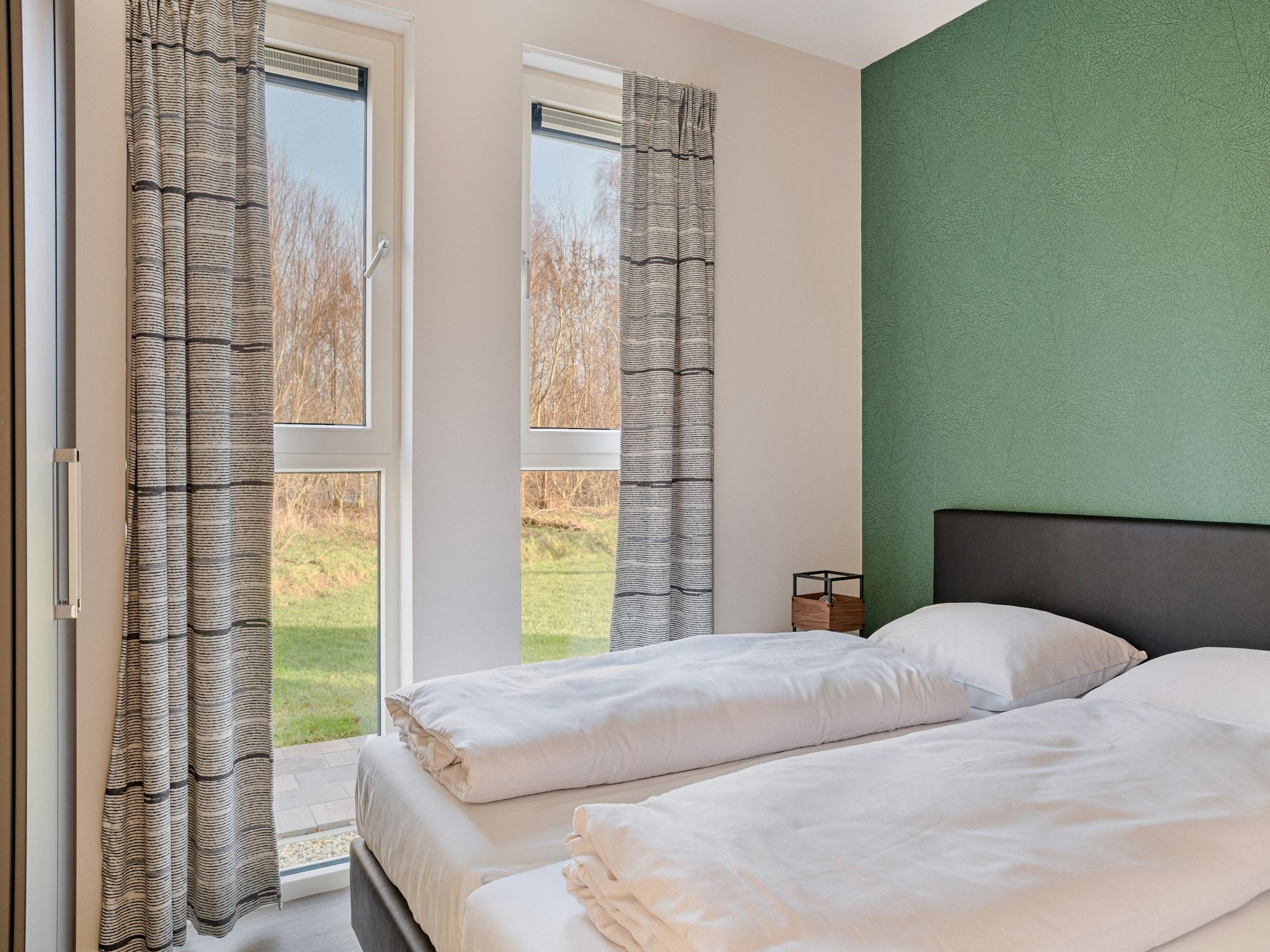 Een slaapkamer van Villapark Akenveen 4 in Tynaarlo