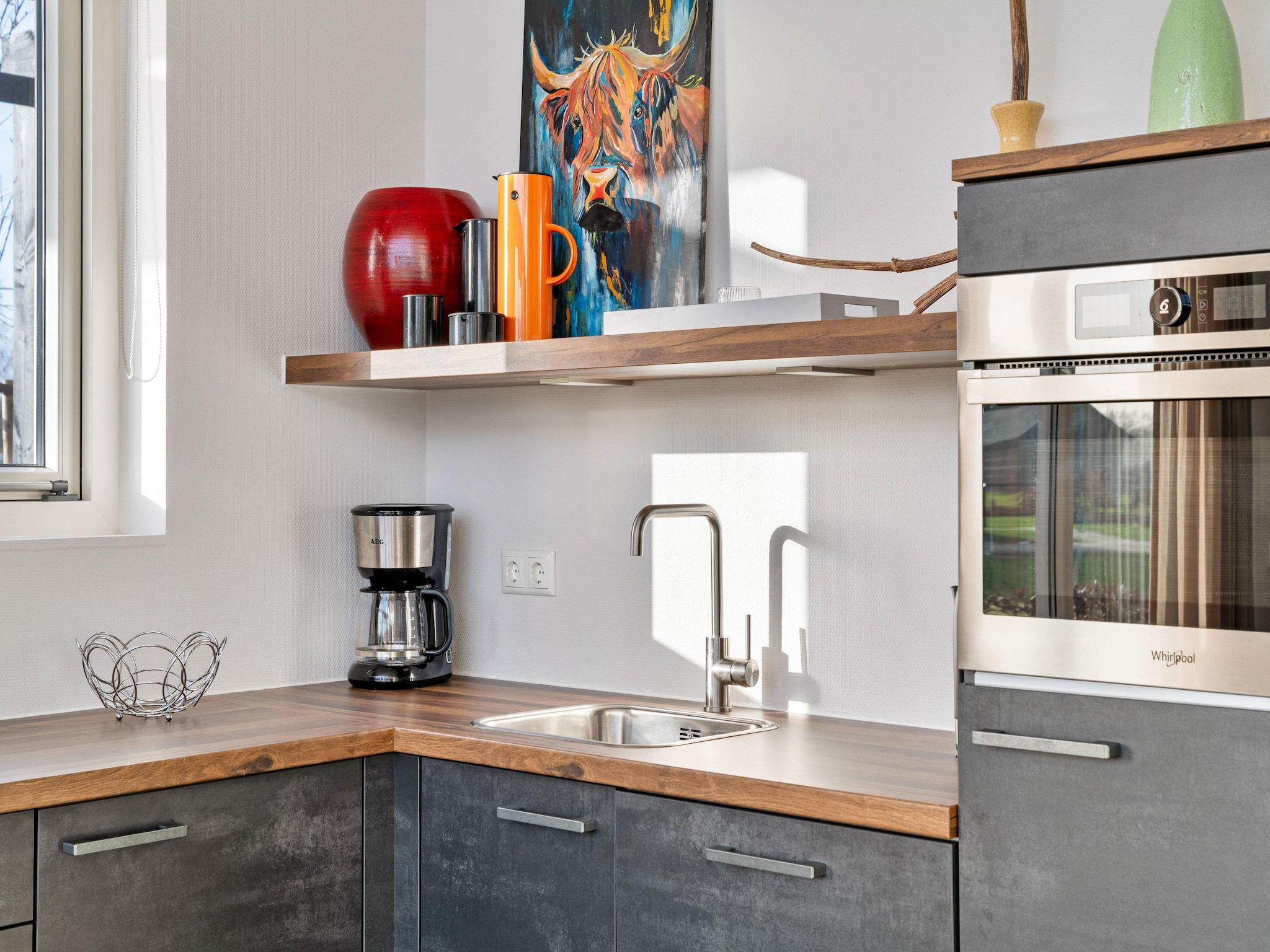 De keuken van Villapark Akenveen 4 in Tynaarlo