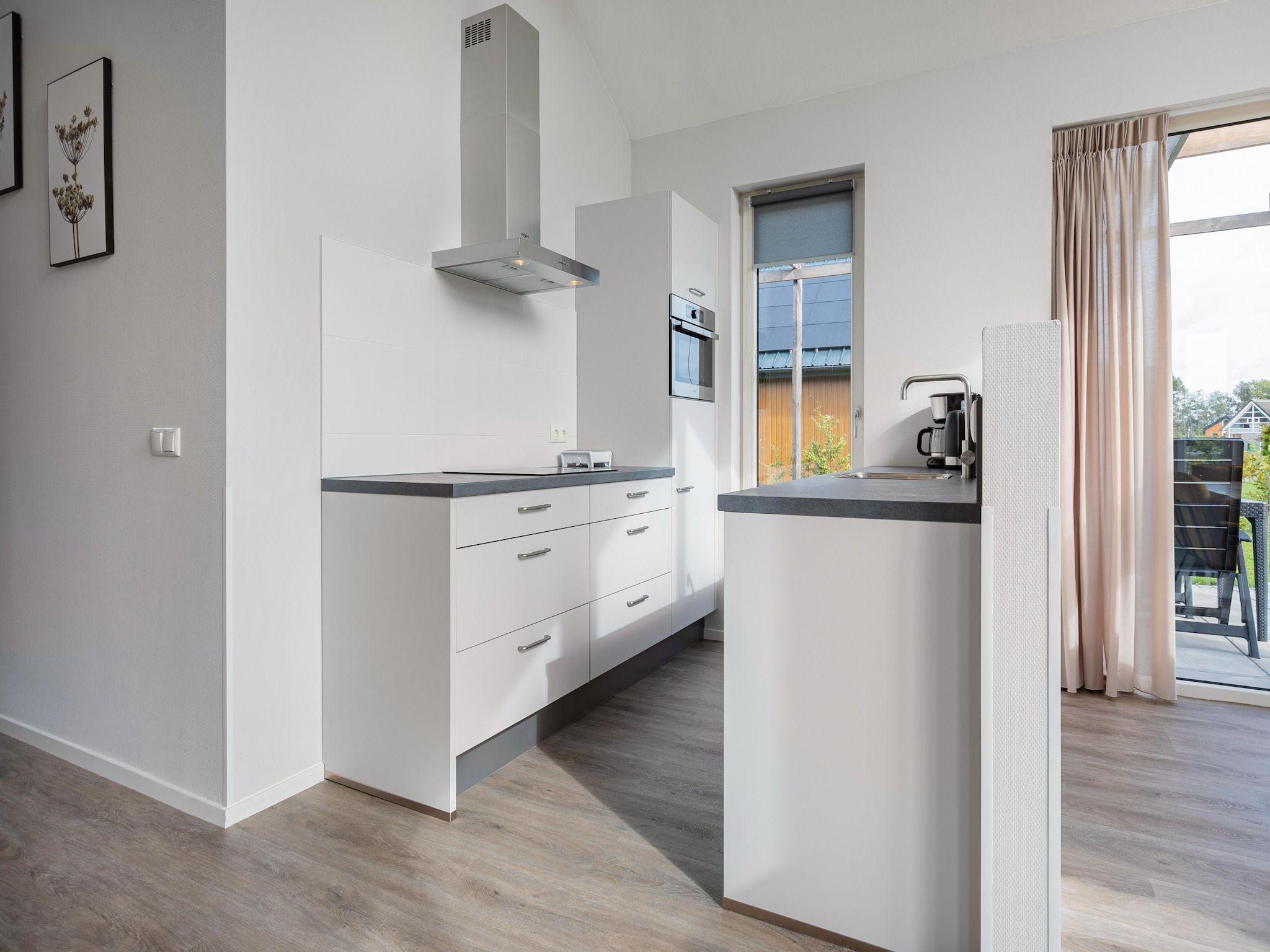 De keuken van Villapark Akenveen 5 in Tynaarlo