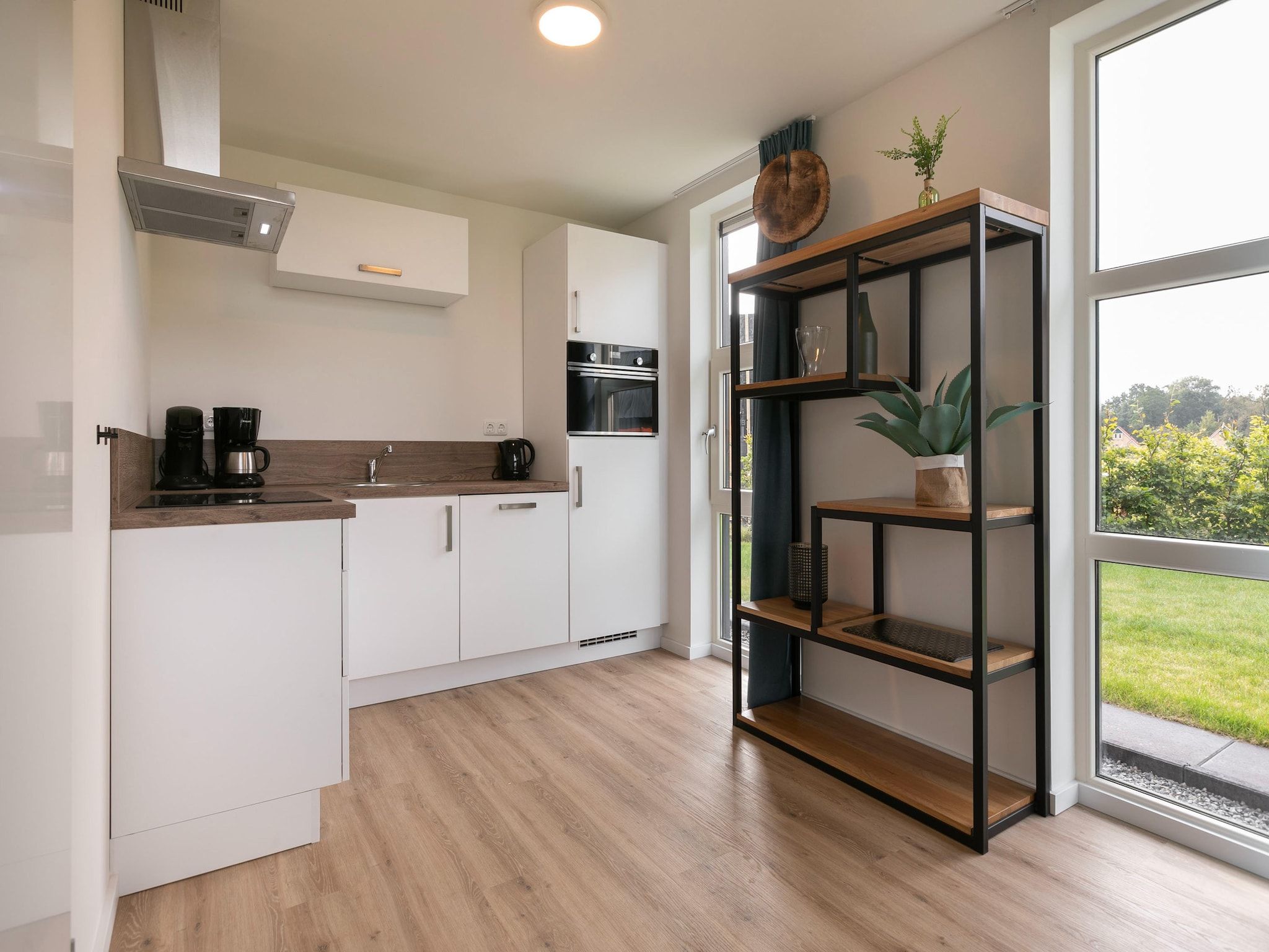 De keuken van Villapark Akenveen 6 in Tynaarlo