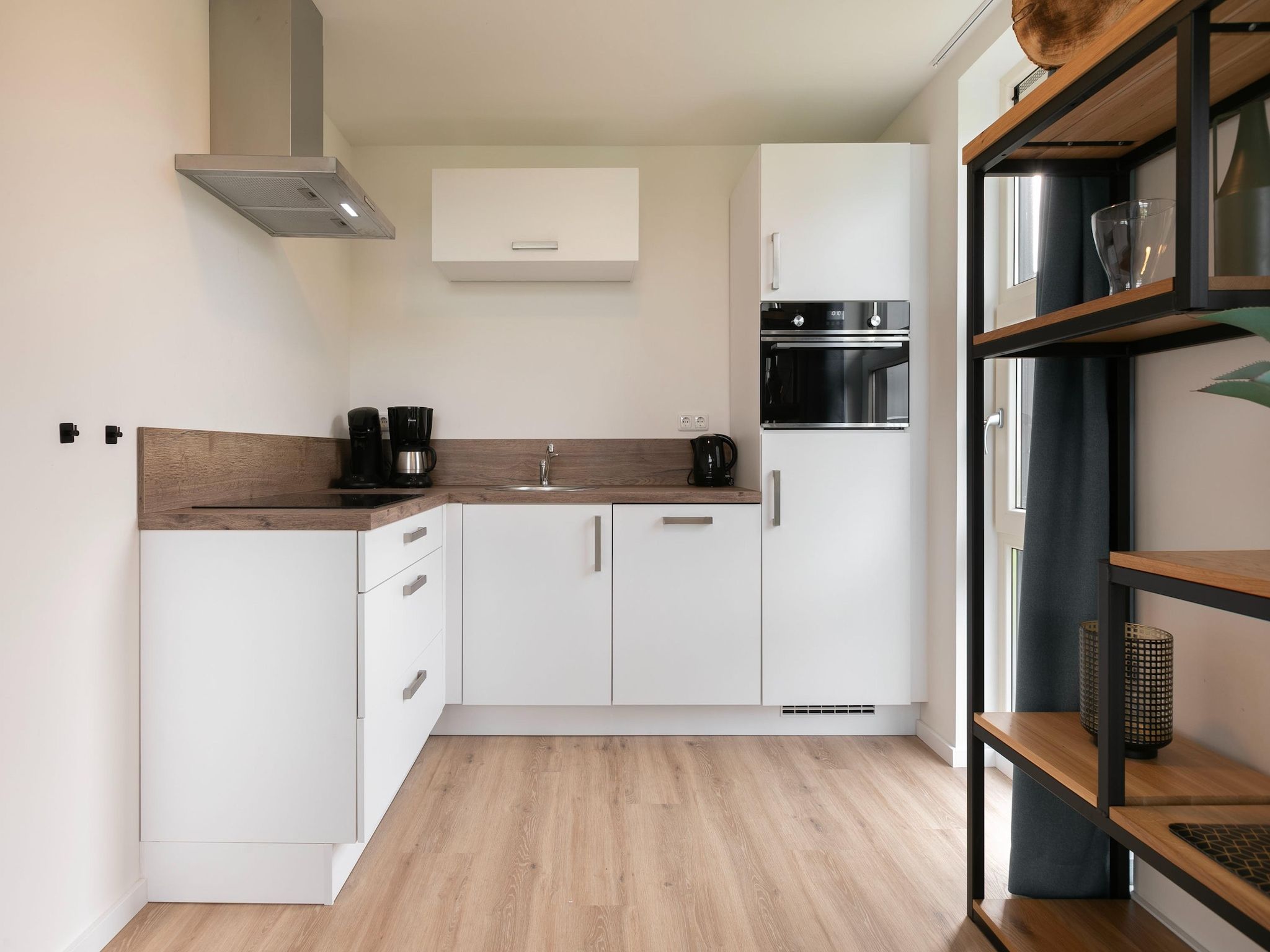 De keuken van Villapark Akenveen 6 in Tynaarlo