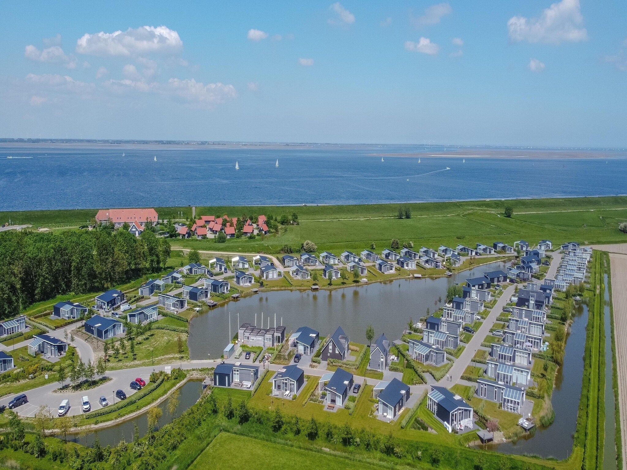 De omgeving van Water Resort Oosterschelde 68 in Wemeldinge