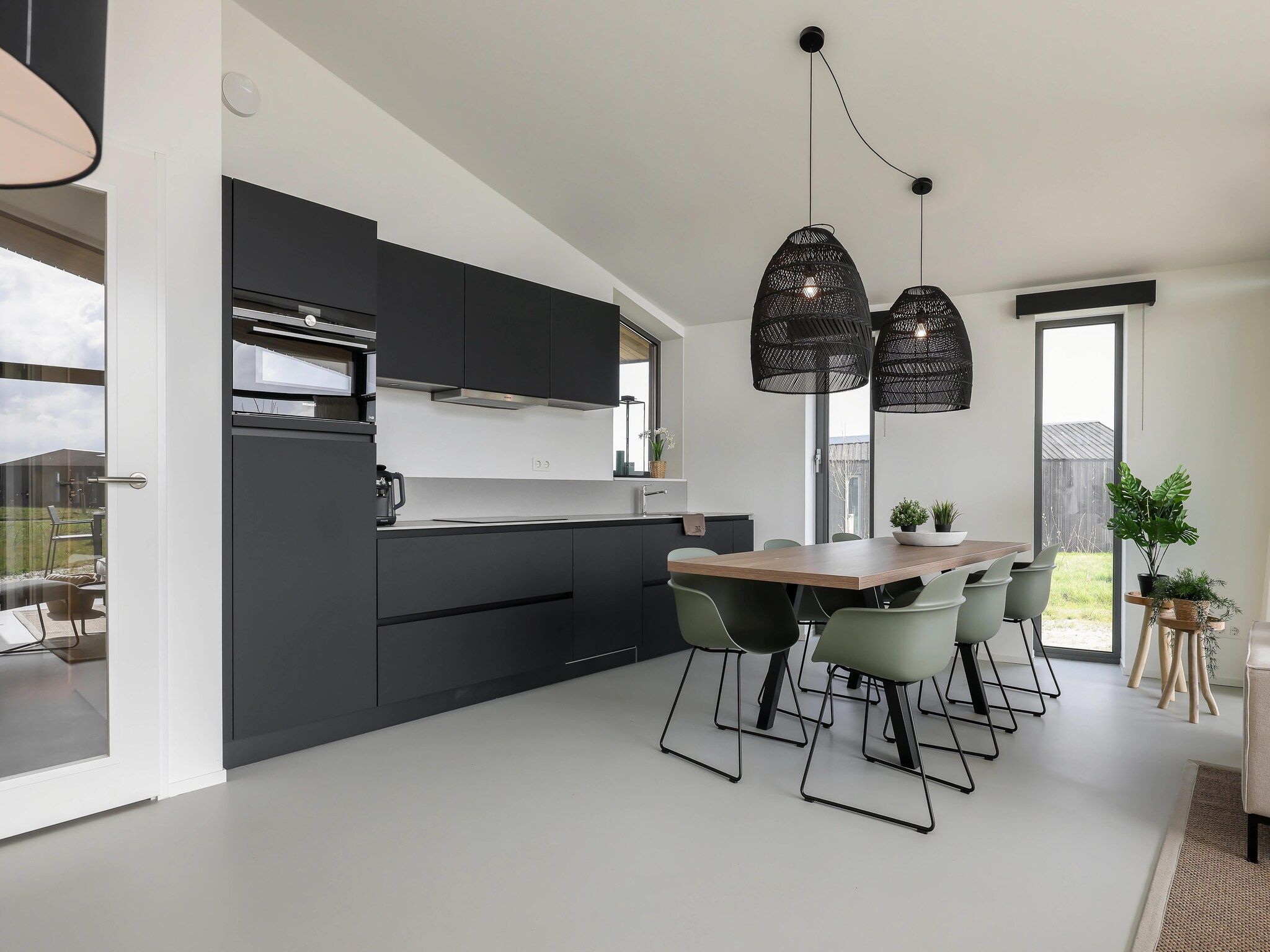 De keuken van Heerlijkheid Vlietenburg 12 in Wissenkerke