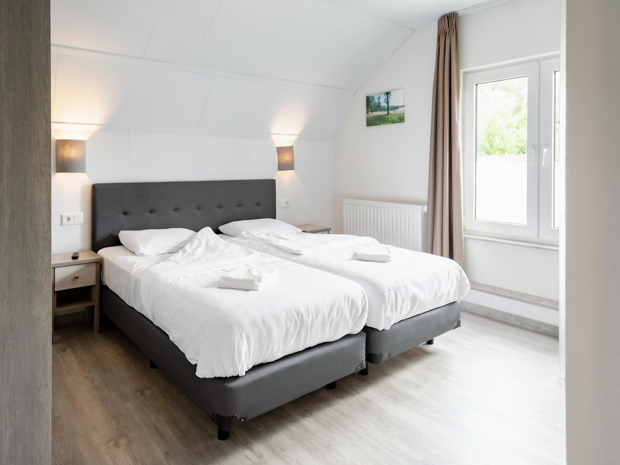 Een slaapkamer van De Riethorst 3 in Plasmolen