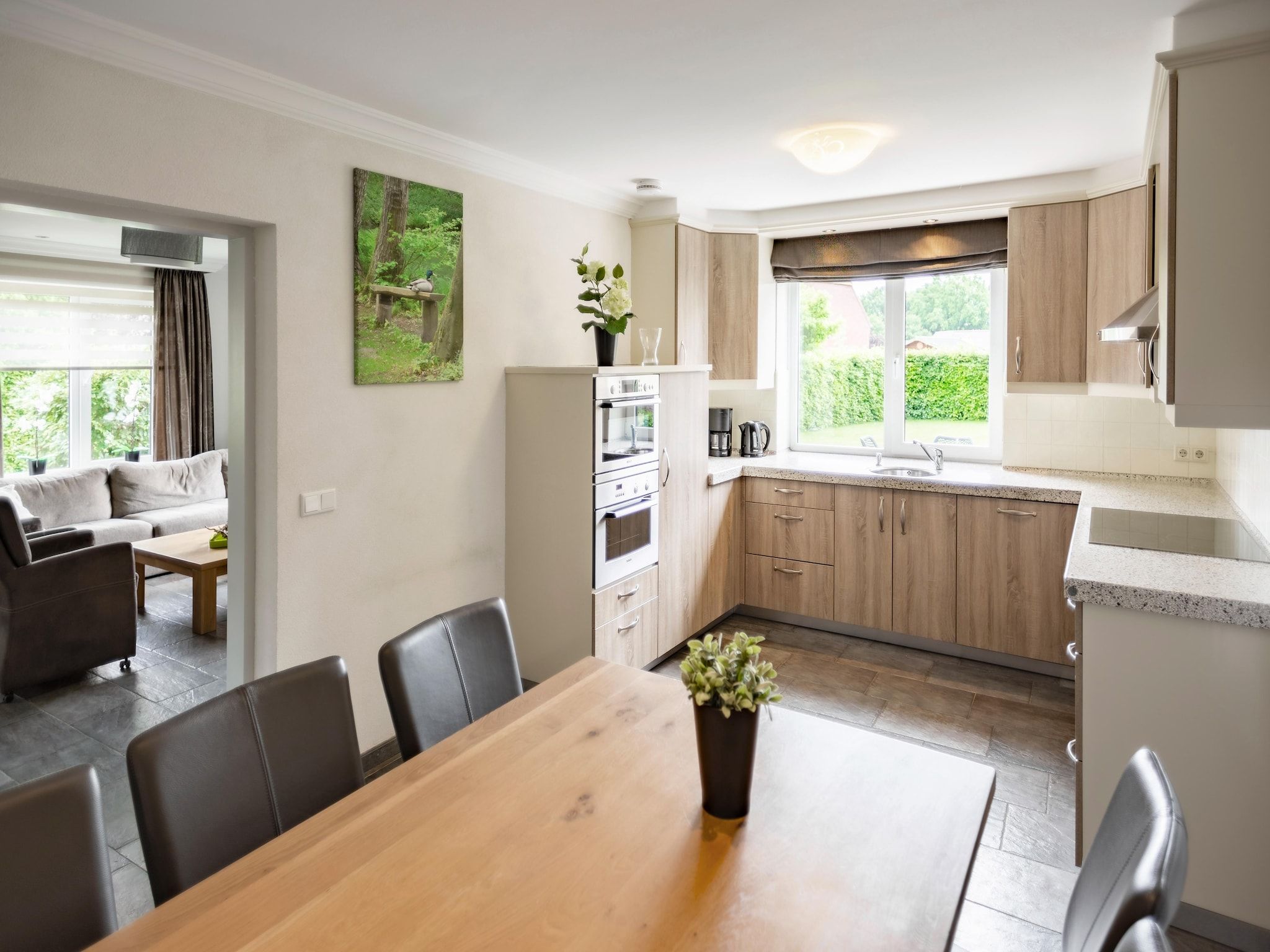 De keuken van De Riethorst 3 in Plasmolen