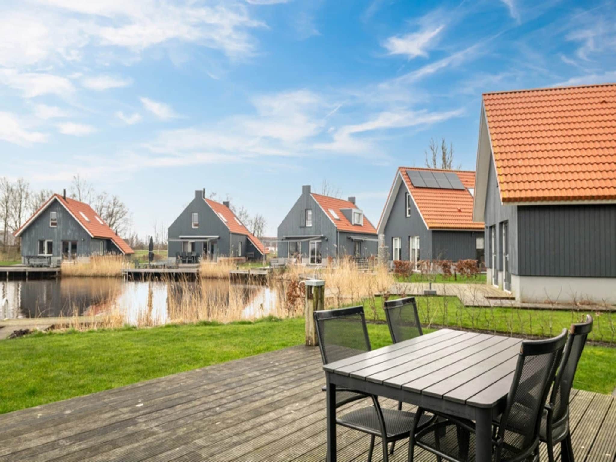 Het uitzicht vanaf Waterpark Langelille 5 in Langelille