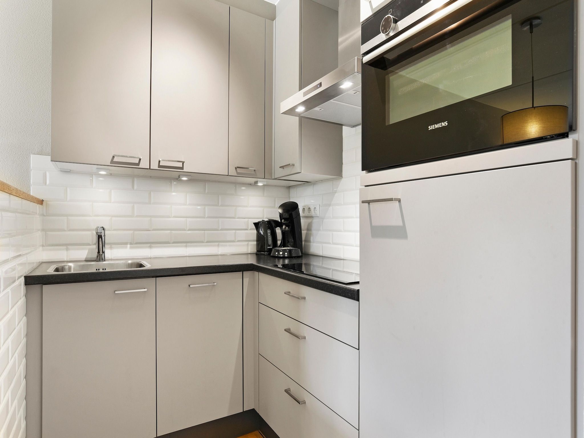 De keuken van Parc Port Greve 5 in Brouwershaven