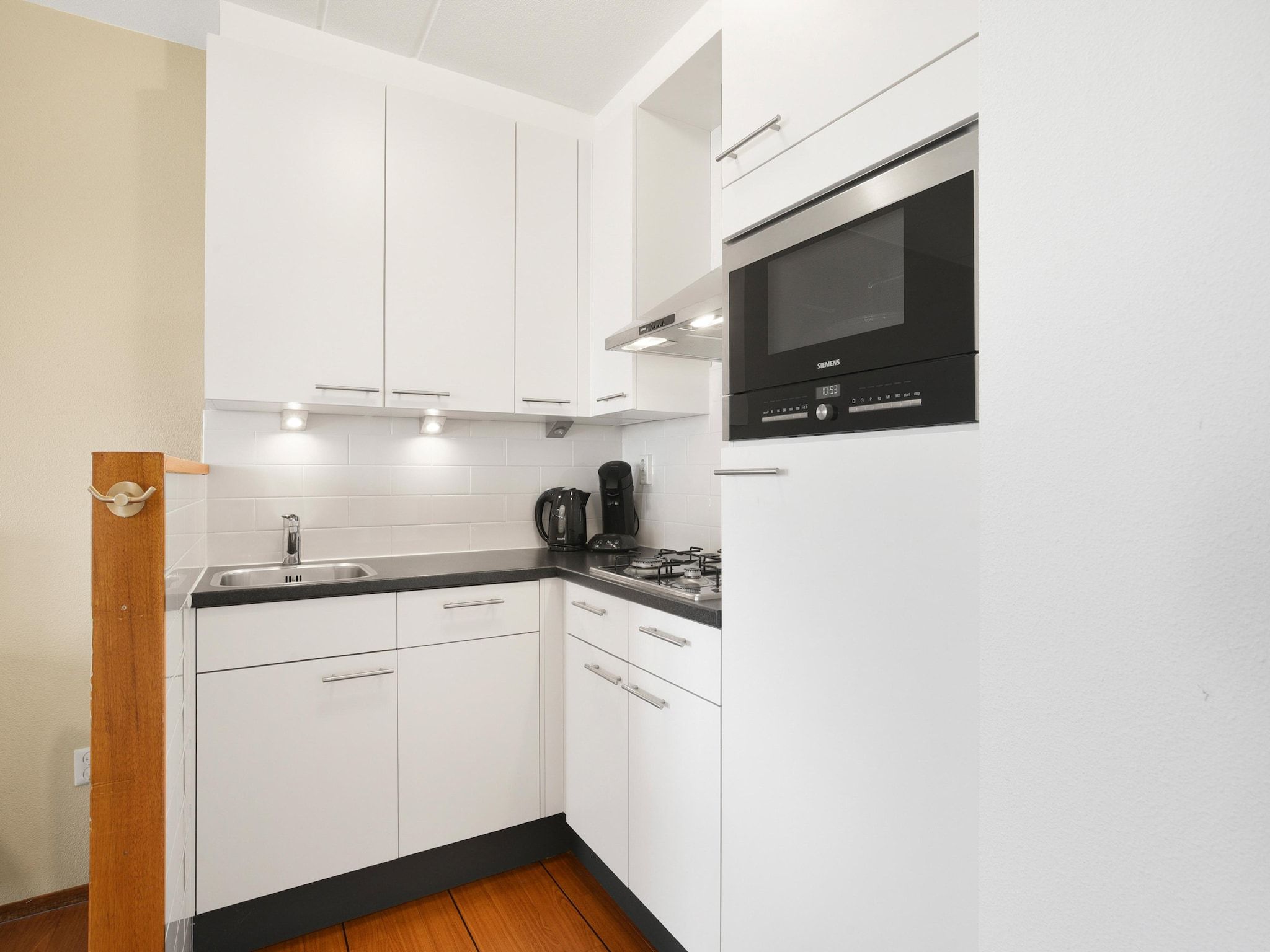 De keuken van Parc Port Greve 9 in Brouwershaven