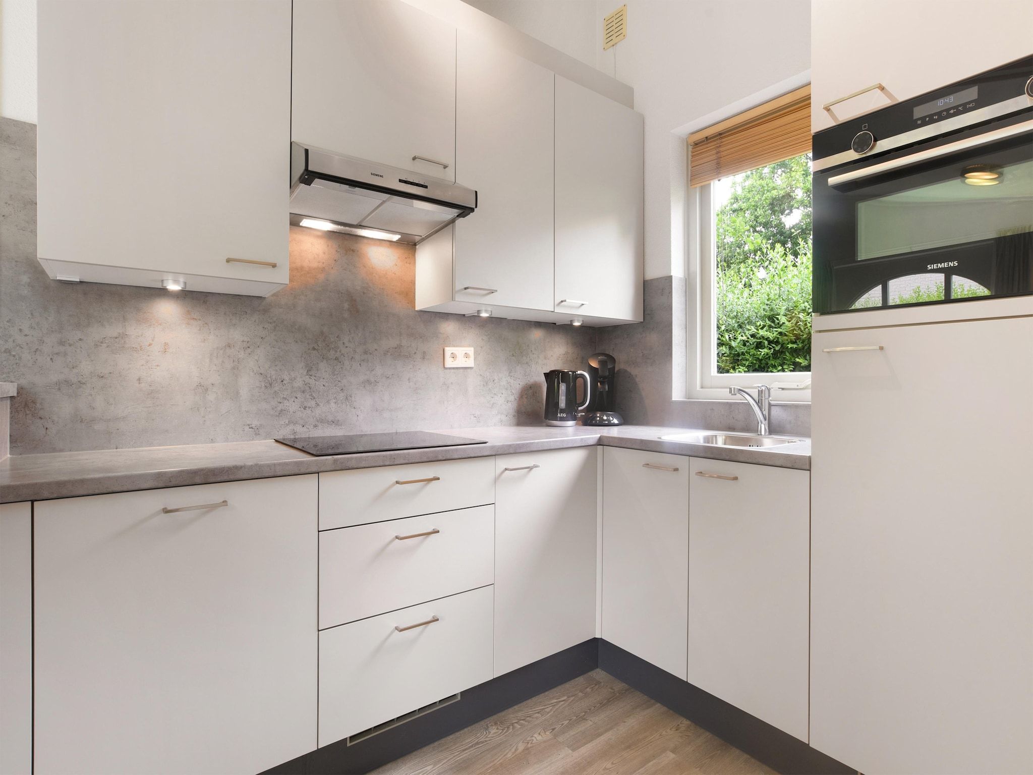 De keuken van Parc Port Greve 10 in Brouwershaven