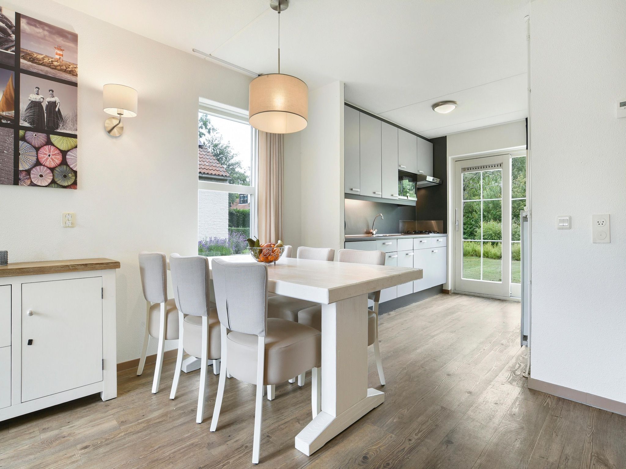 De keuken van Parc Port Greve 12 in Brouwershaven