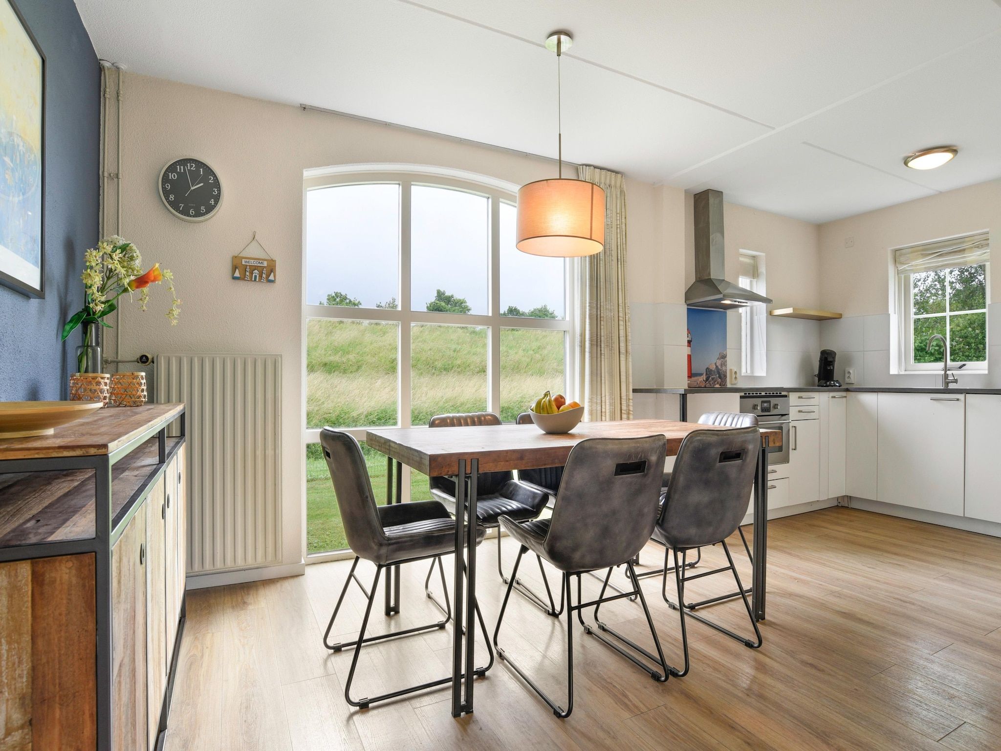 De keuken van Parc Port Greve 16 in Brouwershaven