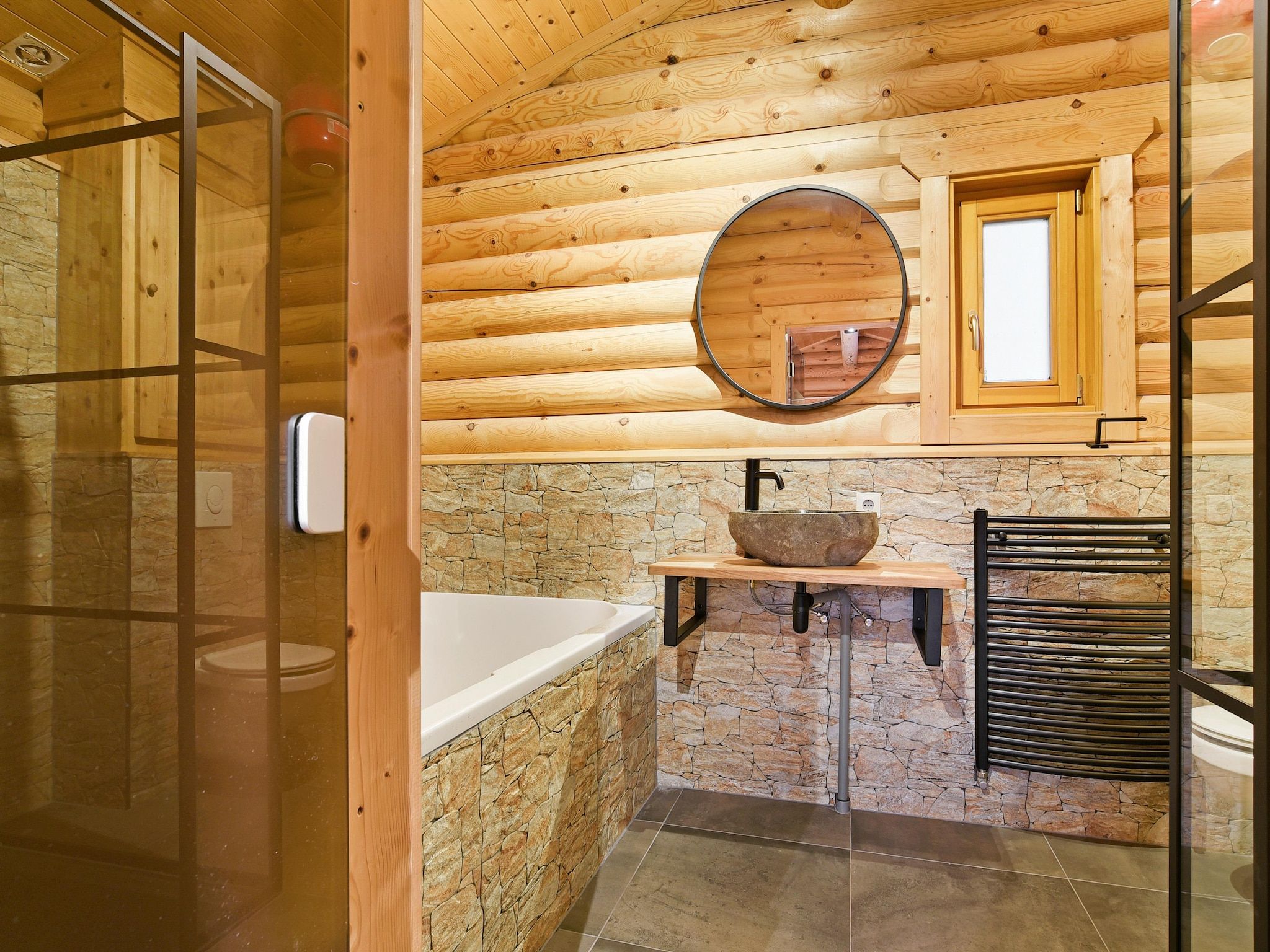 De badkamer van Parc Duc de Brabant 3 in Diessen-Baarschot