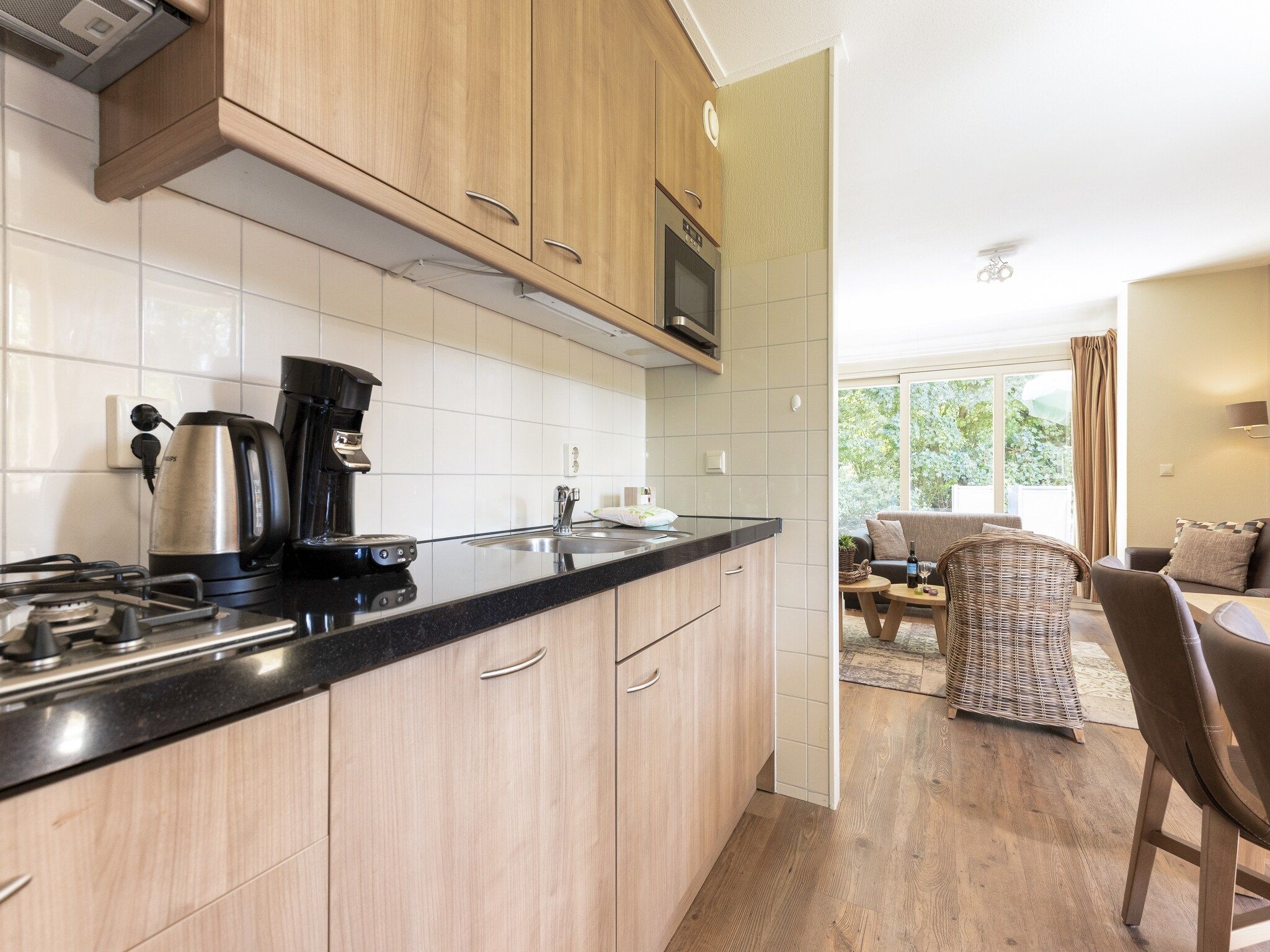 De keuken van Parc Duc de Brabant 4 in Diessen-Baarschot