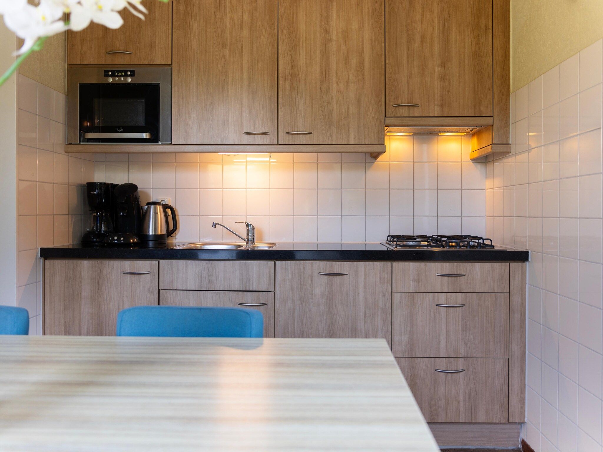 De keuken van Parc Duc de Brabant 5 in Diessen-Baarschot