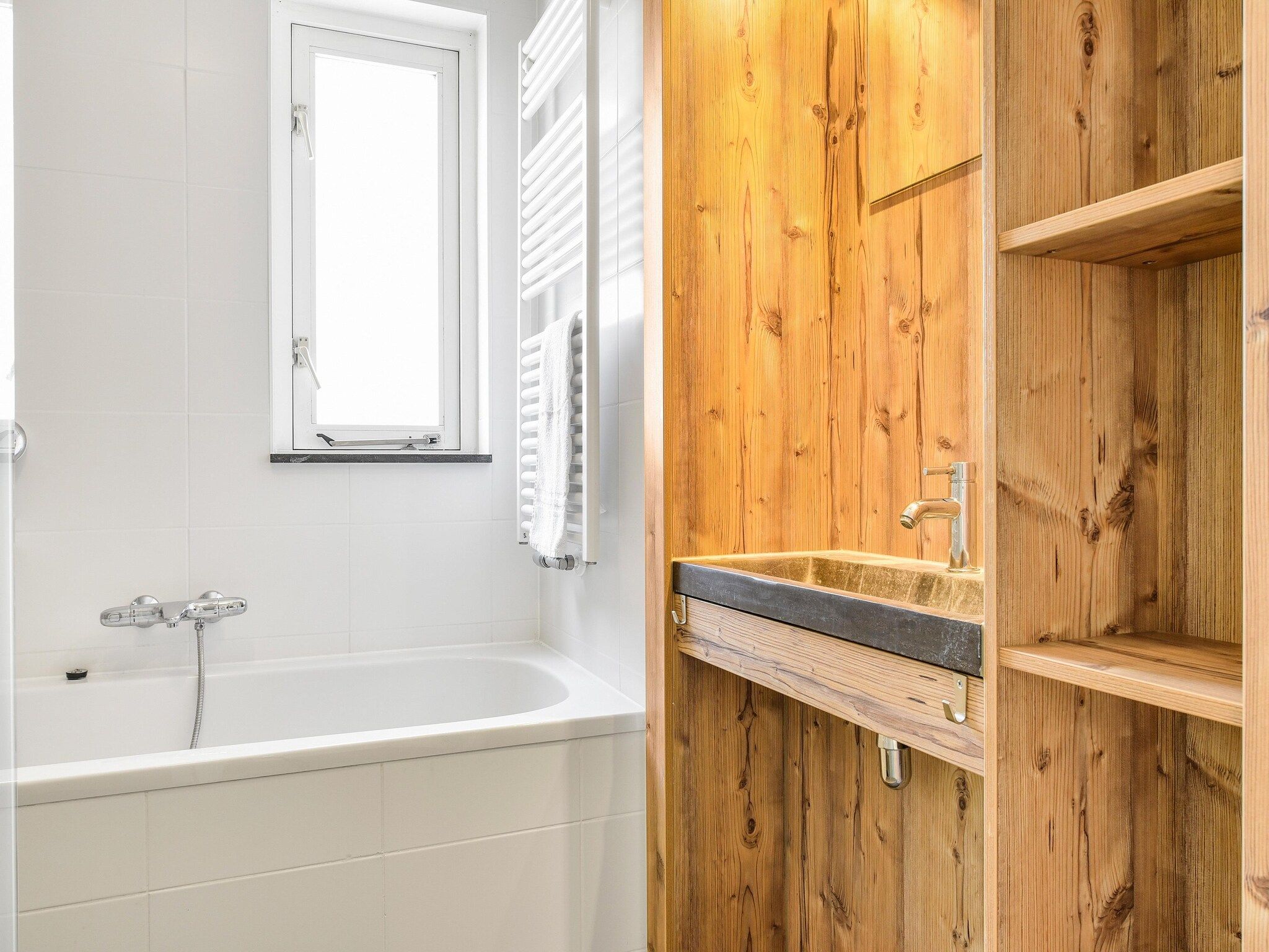 De badkamer van Parc Duc de Brabant 5 in Diessen-Baarschot