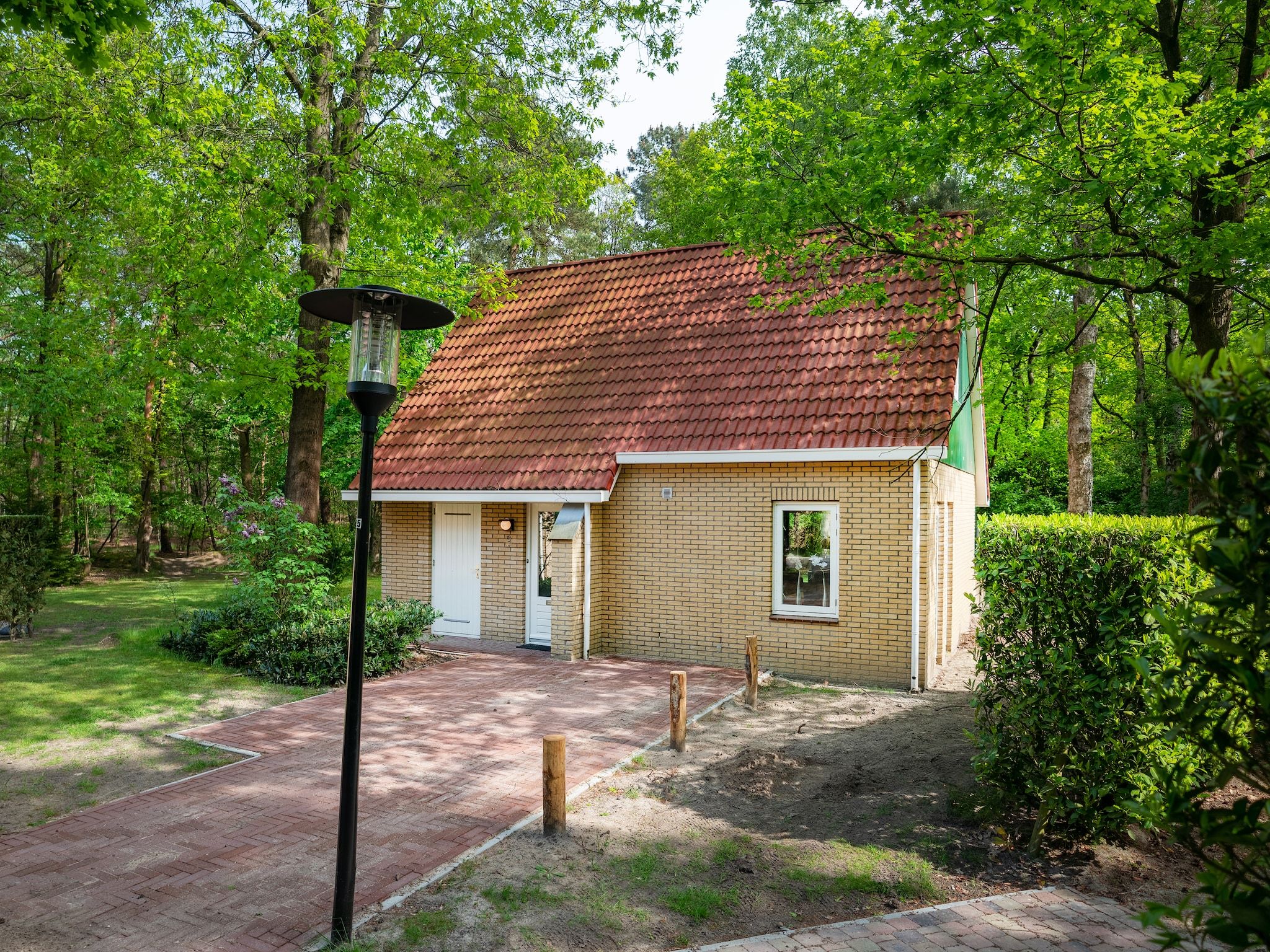 De buitenkant van Parc Duc de Brabant 11 in Diessen-Baarschot