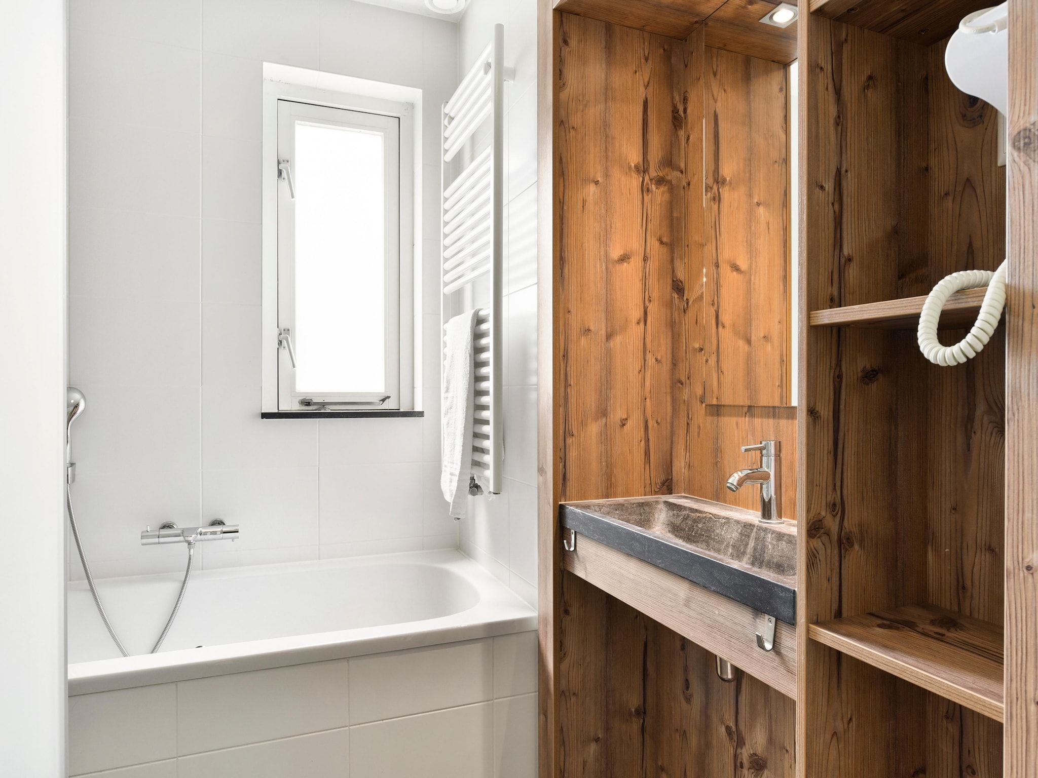 De badkamer van Parc Duc de Brabant 12 in Diessen-Baarschot