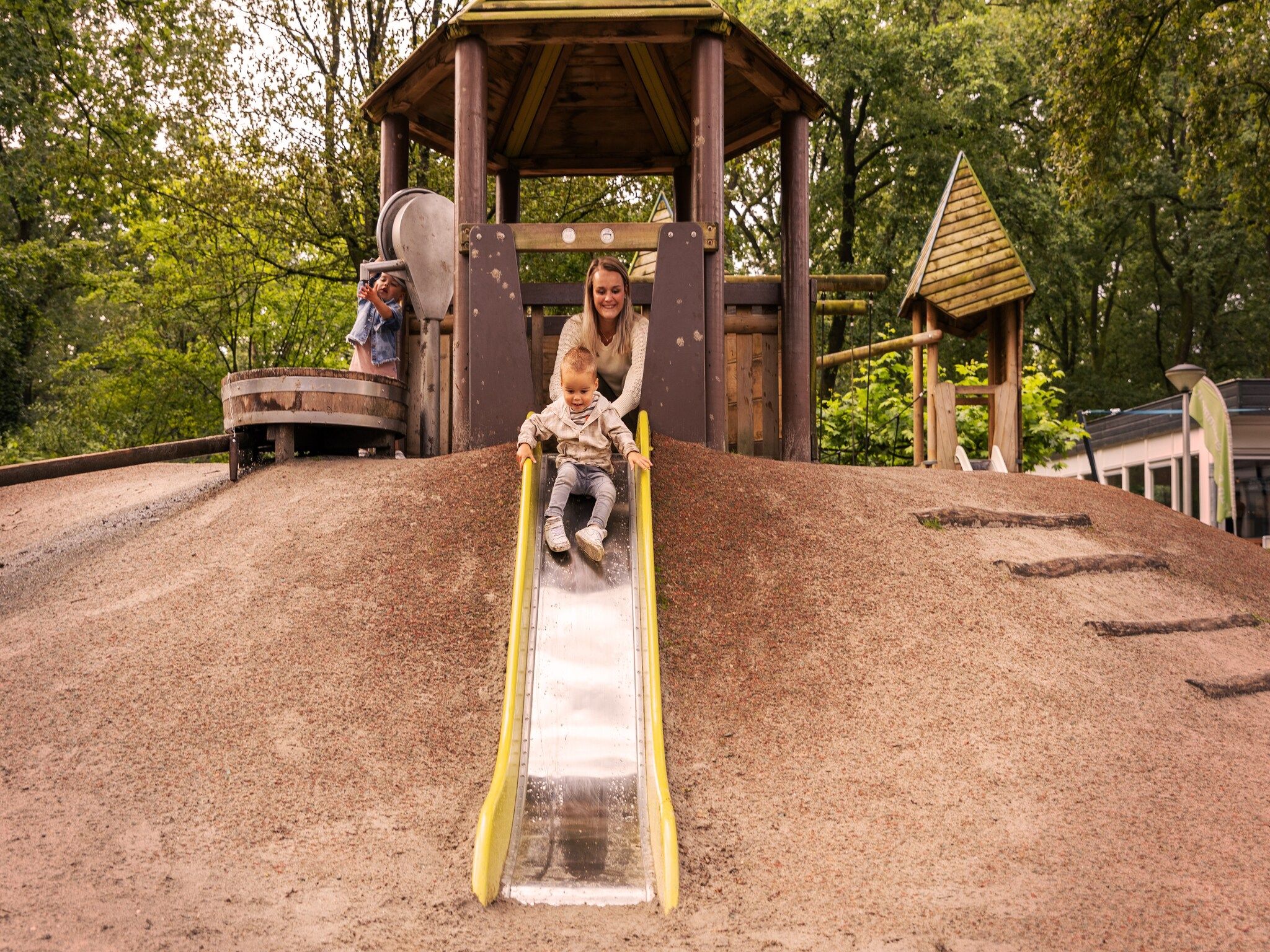 Parkfaciliteiten bij Parc Heihaas 2 in Putten