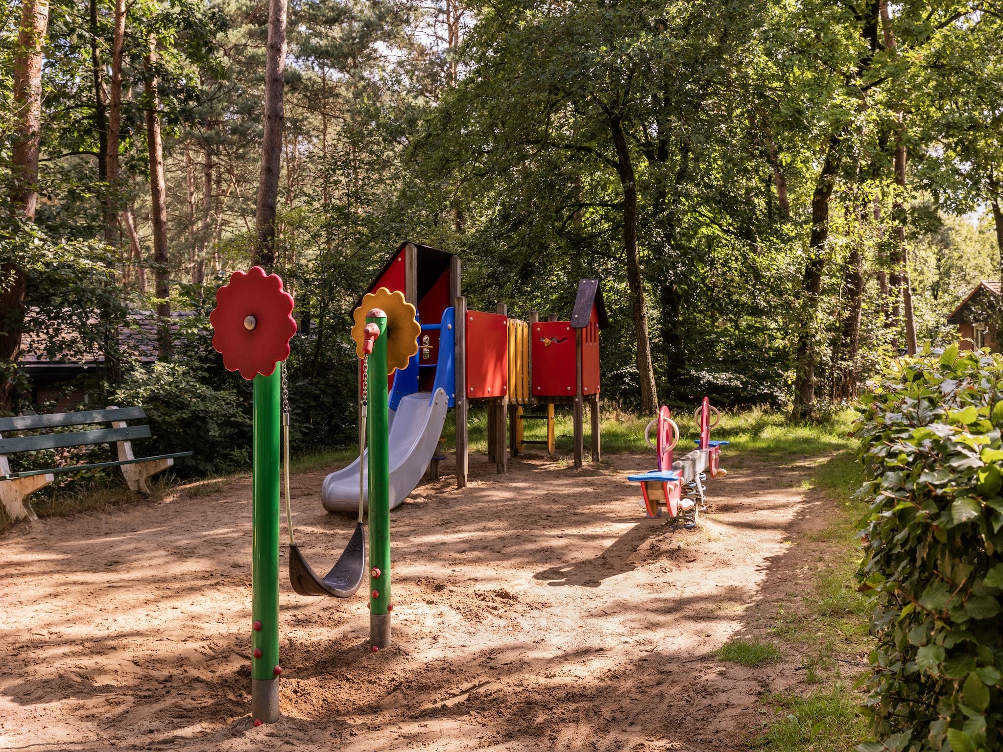 Parkfaciliteiten bij Parc Heihaas 2 in Putten