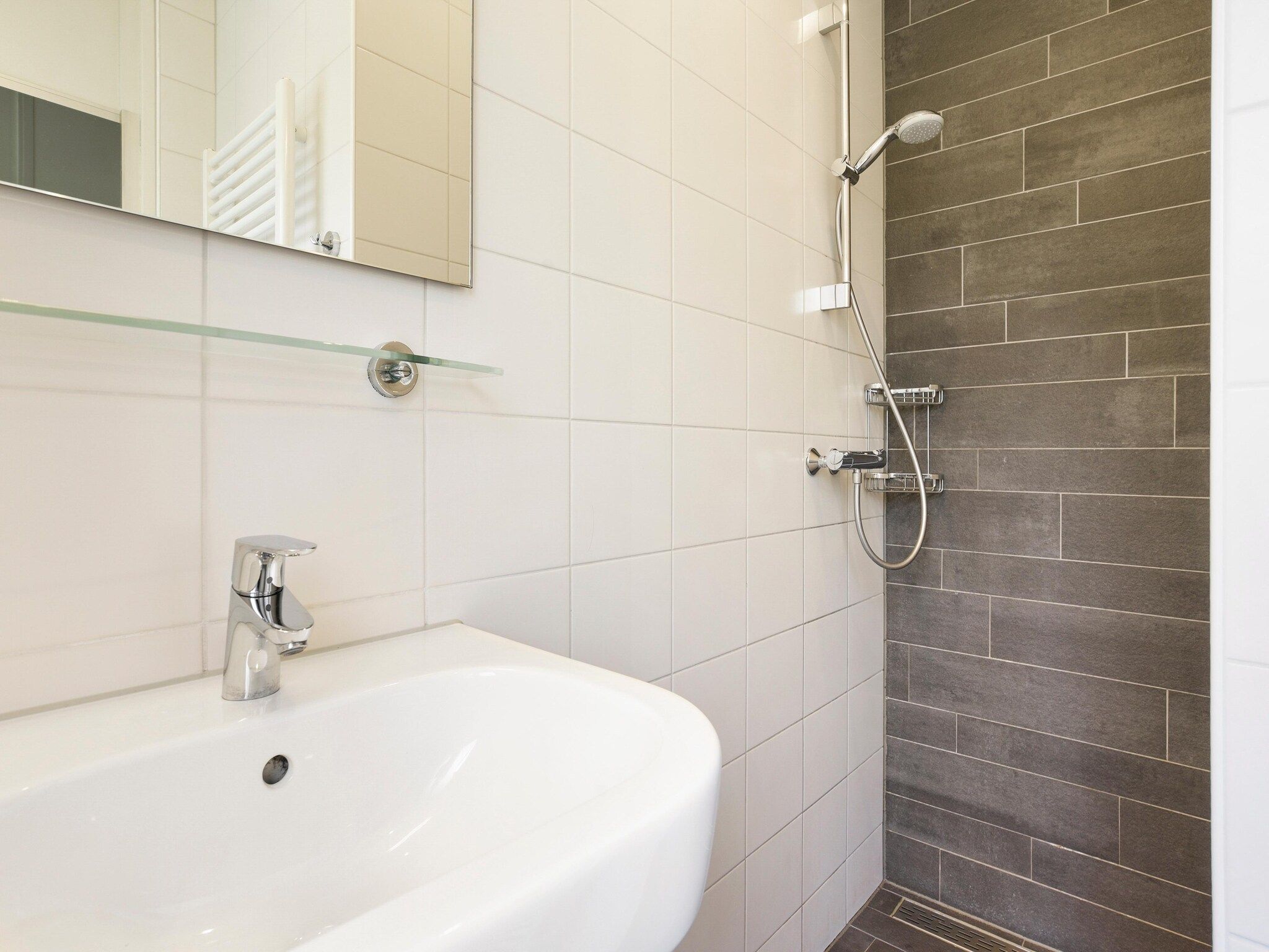 De badkamer van Parc Heihaas 2 in Putten