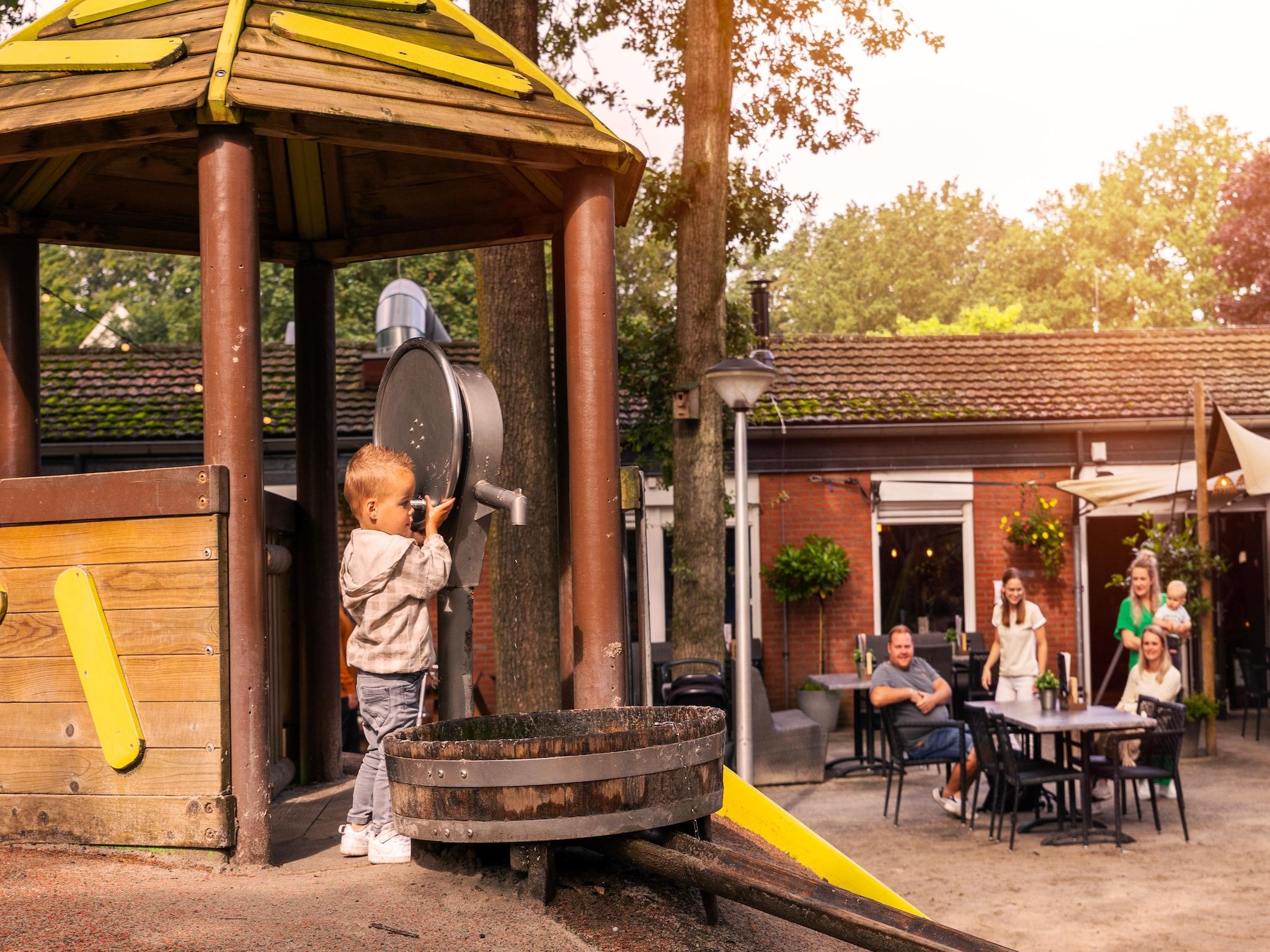 Parkfaciliteiten bij Parc Heihaas 9 in Putten